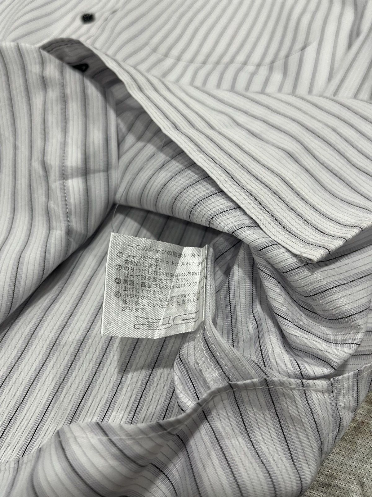 Yohji Yamamoto SACSNY Y’SACCS by Yohji Yamamoto Stripe Button Up Size US L / EU 52-54 / 3 - 7 Thumbnail