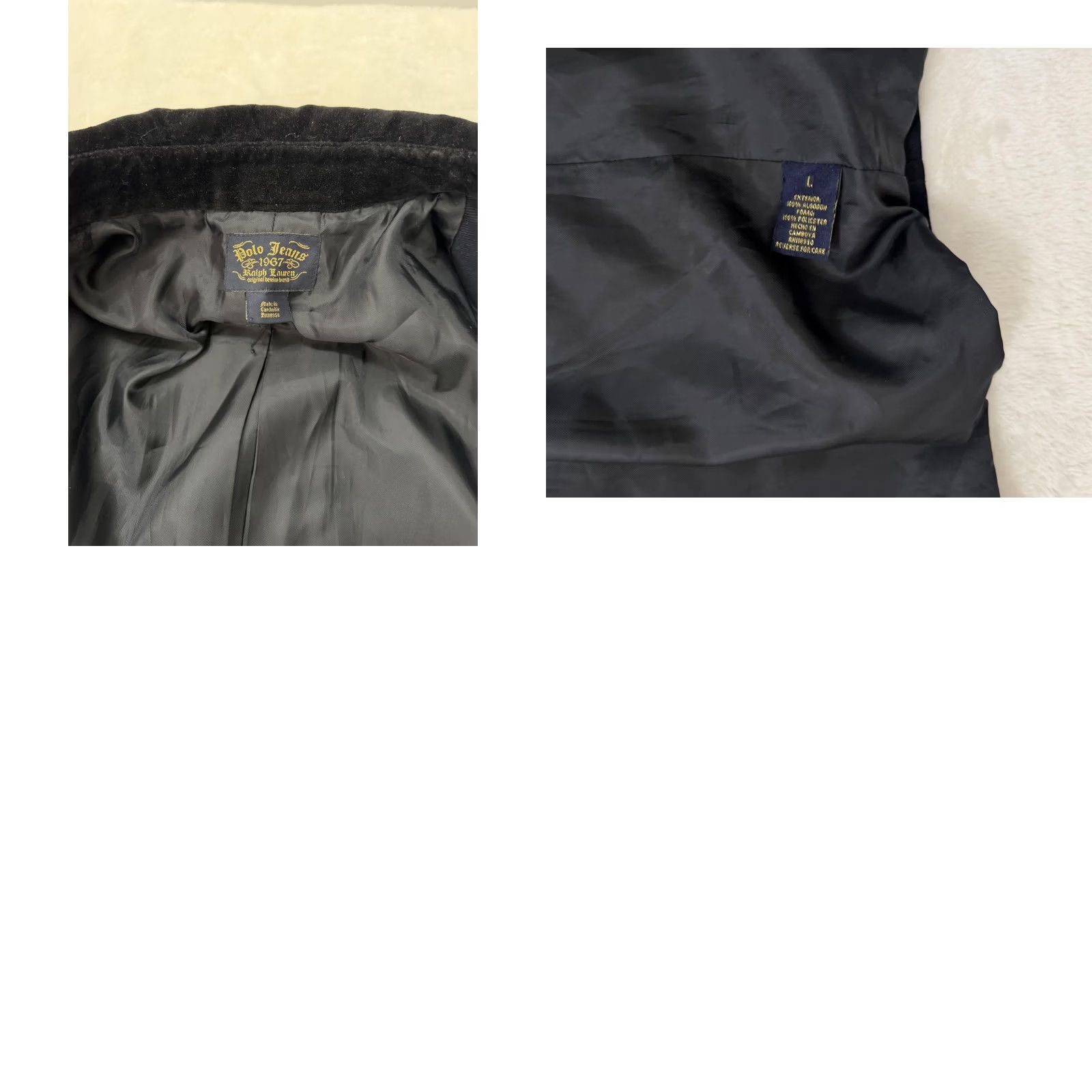 Ralph Lauren Ralph Lauren Polo Jeans Coat Womens Large Blue Trench Coat Military Army Buttoned Belted Long Sleeve Lined Twill Size 36" / US 14 / IT 50 - 11 Thumbnail