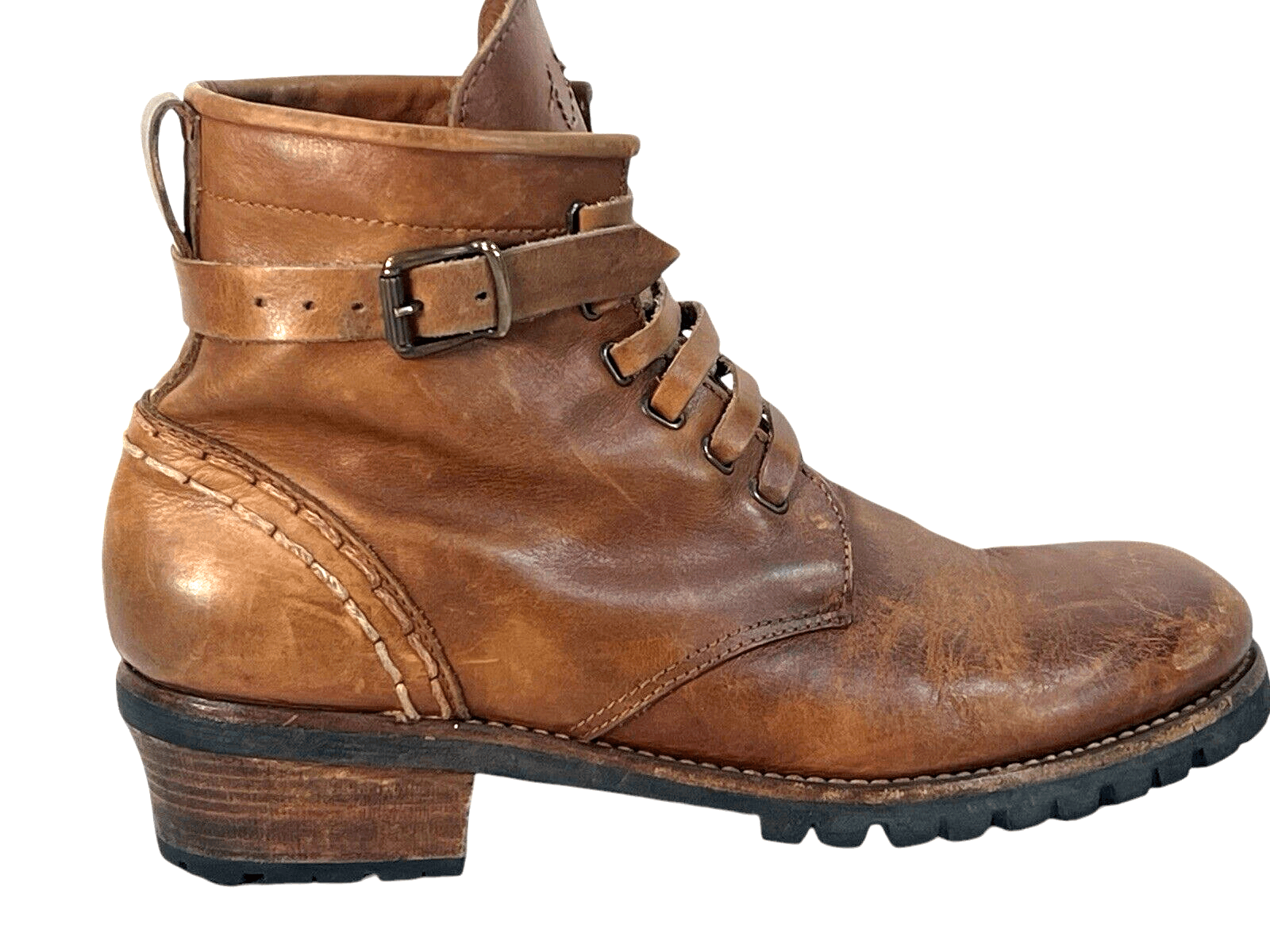 True Religion TRUE RELIGIOn hand made wooden heels ankle boots 11 Size US 11 / EU 44 - 1 Thumbnail