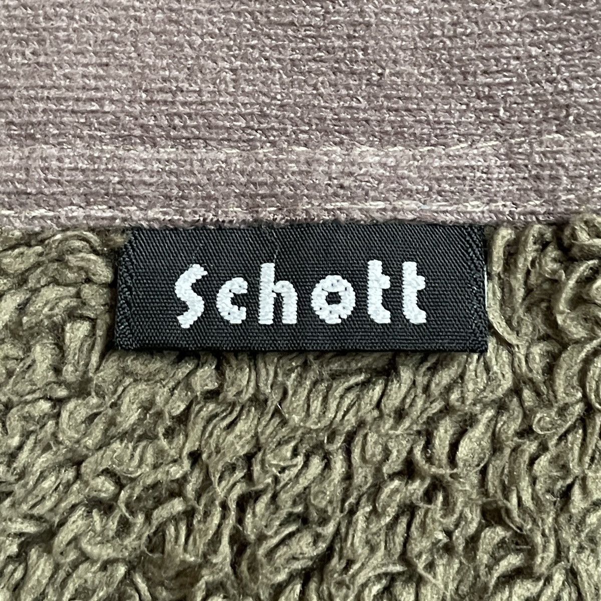 Schott × Vintage Vintage Brand Schott Fleece Jacket 1990s Size US M / EU 48-50 / 2 - 10 Thumbnail