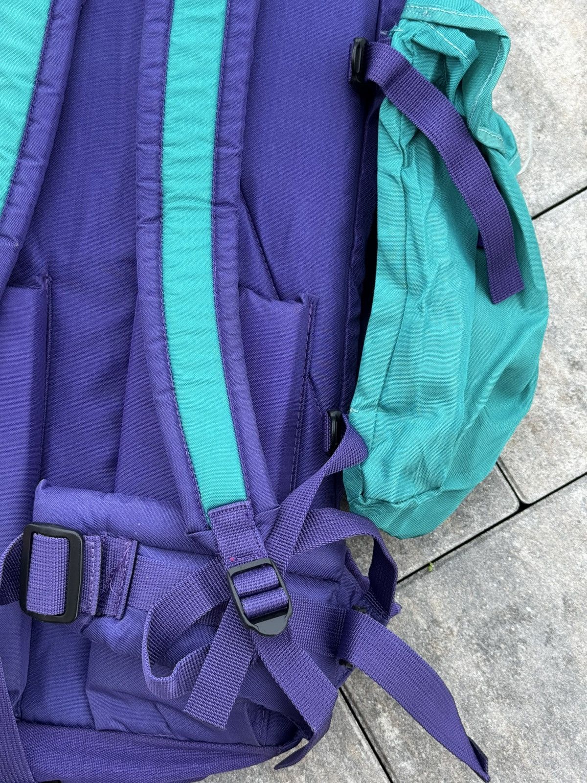 Adidas CRAZY! Adidas Retro 90s Pro 50 Himalaya Backpack Hiking Rare Size ONE SIZE - 15 Thumbnail