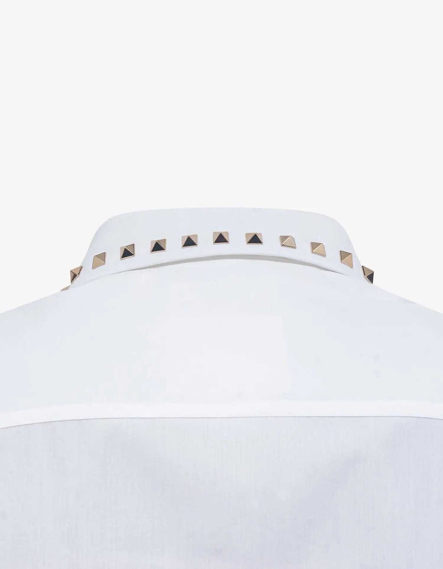 Valentino Valentino Garavani White Stud Shirt Size 38(15”) Size US S / EU 44-46 / 1 - 6 Thumbnail