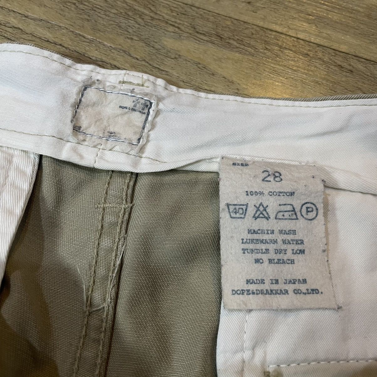 Japanese Brand Dope & drakkar chino pant Size US 28 / EU 44 - 5 Thumbnail