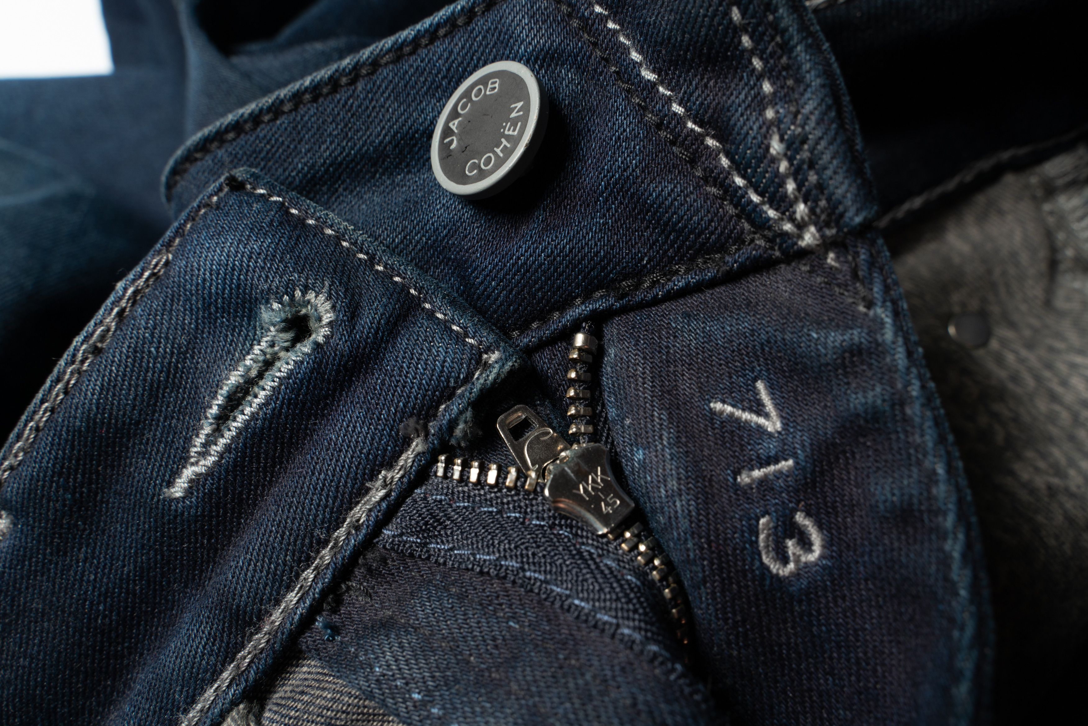 Jacob Cohen 🔴 JACOB COHEN J713 Blue Denim Jeans Women’s Size 31" - 7 Thumbnail