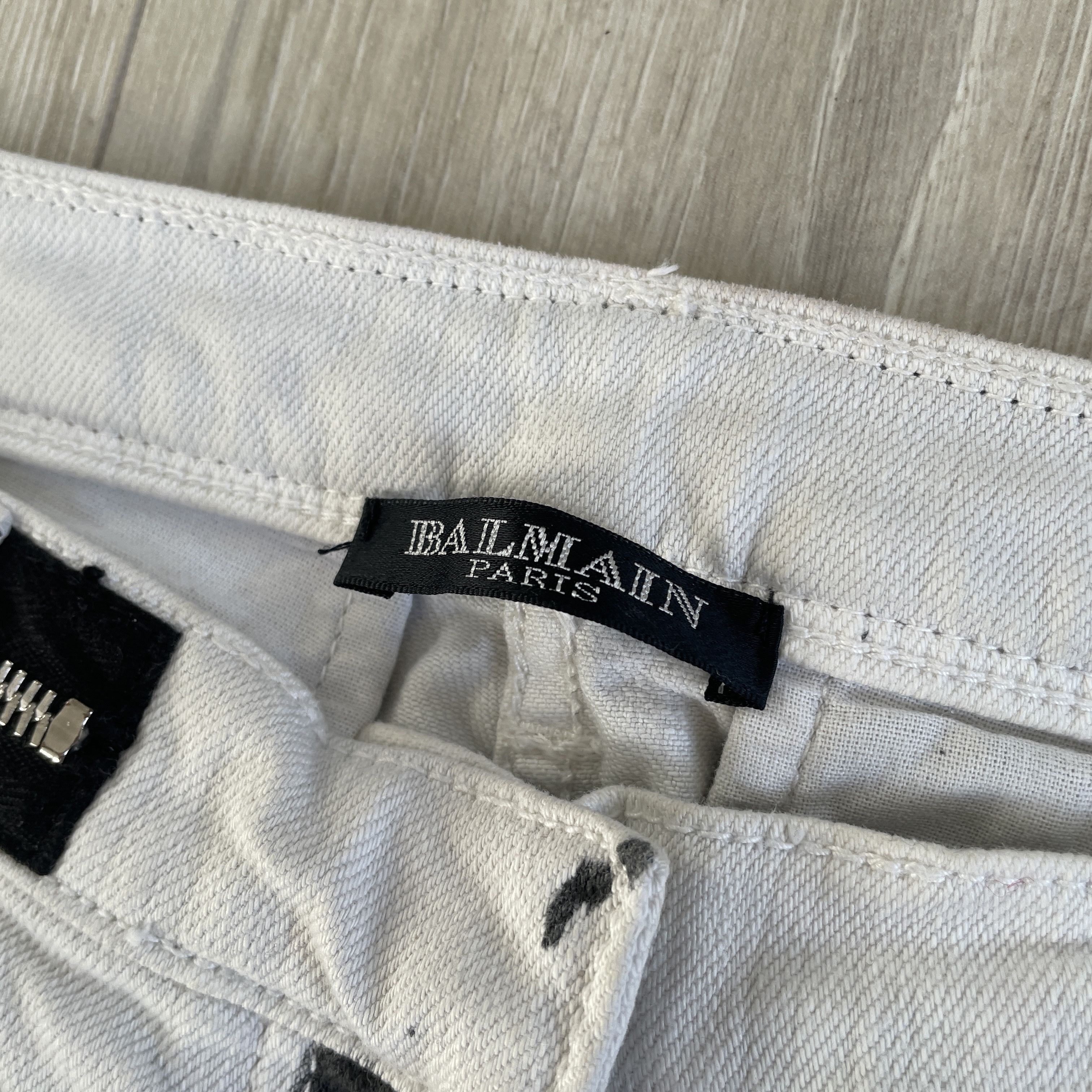 Balmain Balmain SS11 runway painter jeans Size 28" / US 6 / IT 42 - 10 Thumbnail