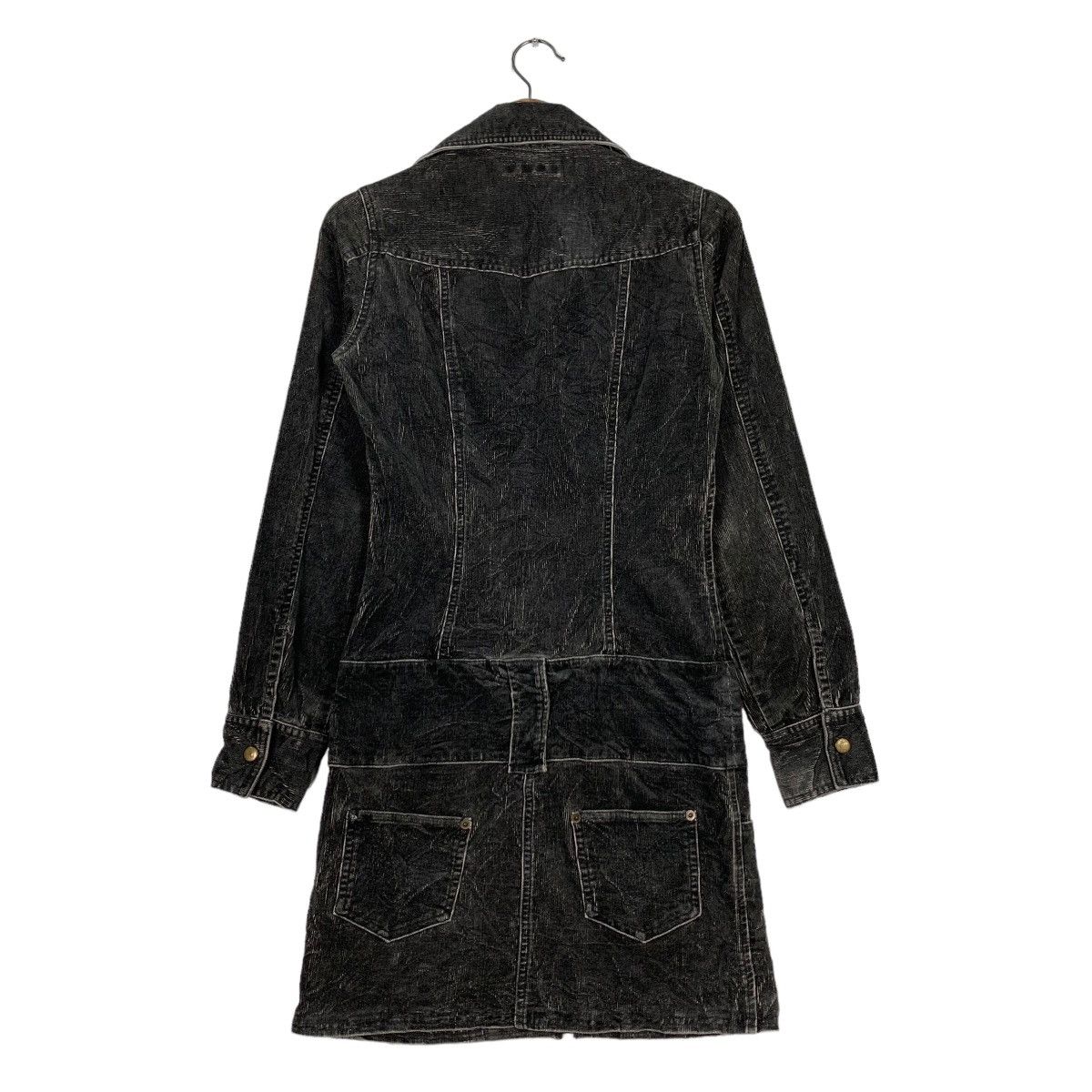 Japanese Brand MAITRESSE Corduroy Overcoat Jacket #0101-C6 Size S / US 4 / IT 40 - 8 Thumbnail