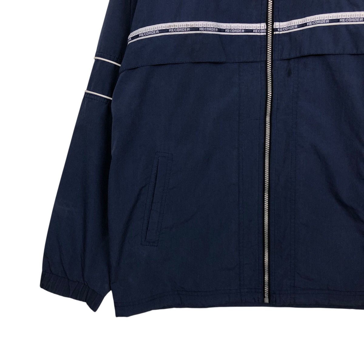 Vintage 📌Vintage Sportswear Bomber Jacket RRR Recorder by Asics Size US M / EU 48-50 / 2 - 5 Thumbnail