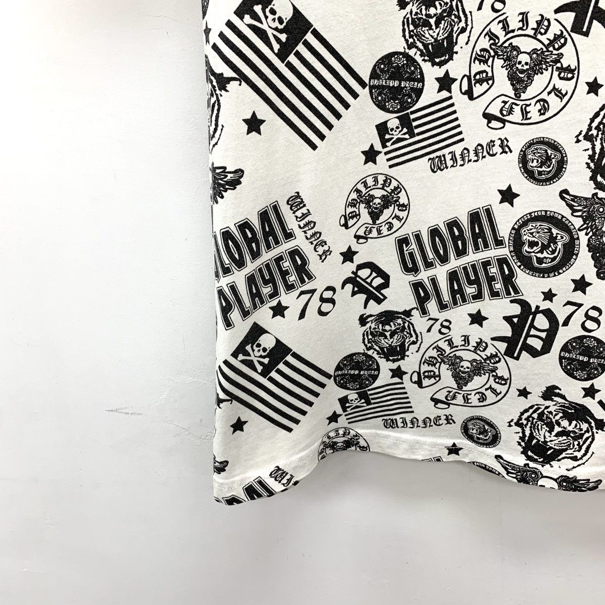 Philipp Plein Philipp Plein Cotton Crew Neck Short Sleeve T-Shirt K26WX Size US L / EU 52-54 / 3 - 4 Thumbnail