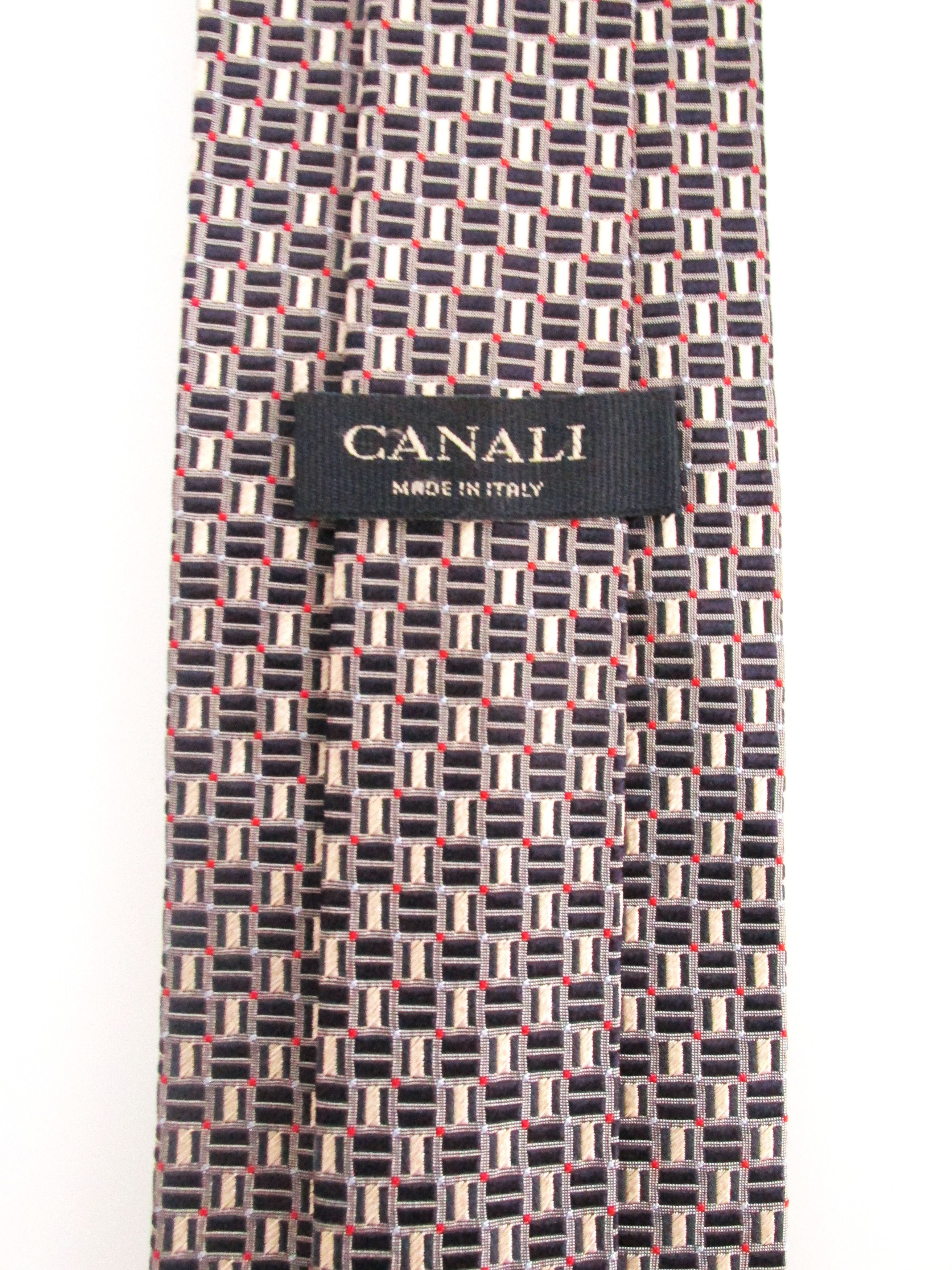 Canali Canali Men's Silk Tie Size ONE SIZE - 4 Thumbnail