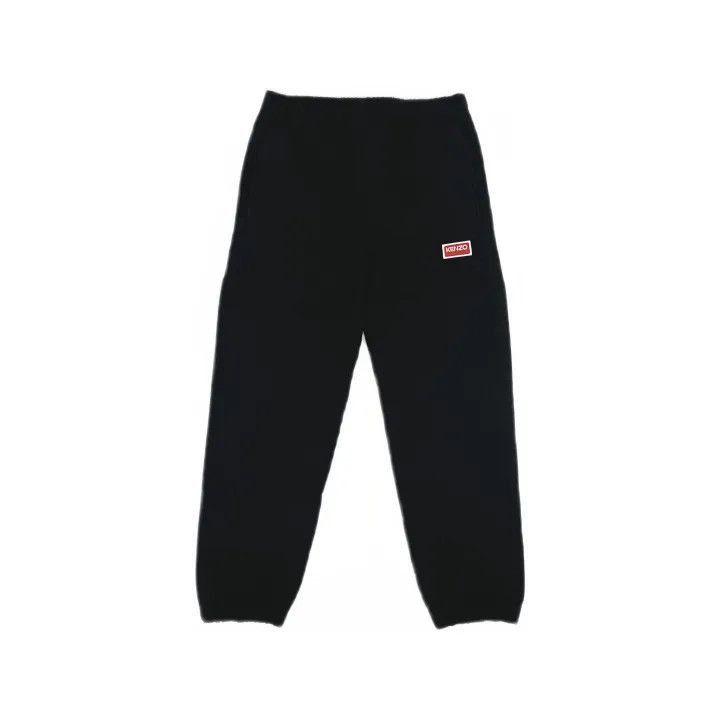 Kenzo KENZO Black Logo Sweatpants with Elastic Waist -2507 Size US 26 / EU 42 - 2 Thumbnail