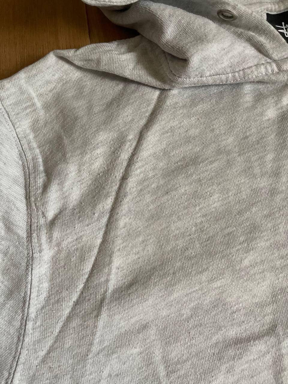 Stussy × Vintage Grey STUSSY Zip-Up Hoodie Sz S Size US S / EU 44-46 / 1 - 8 Thumbnail