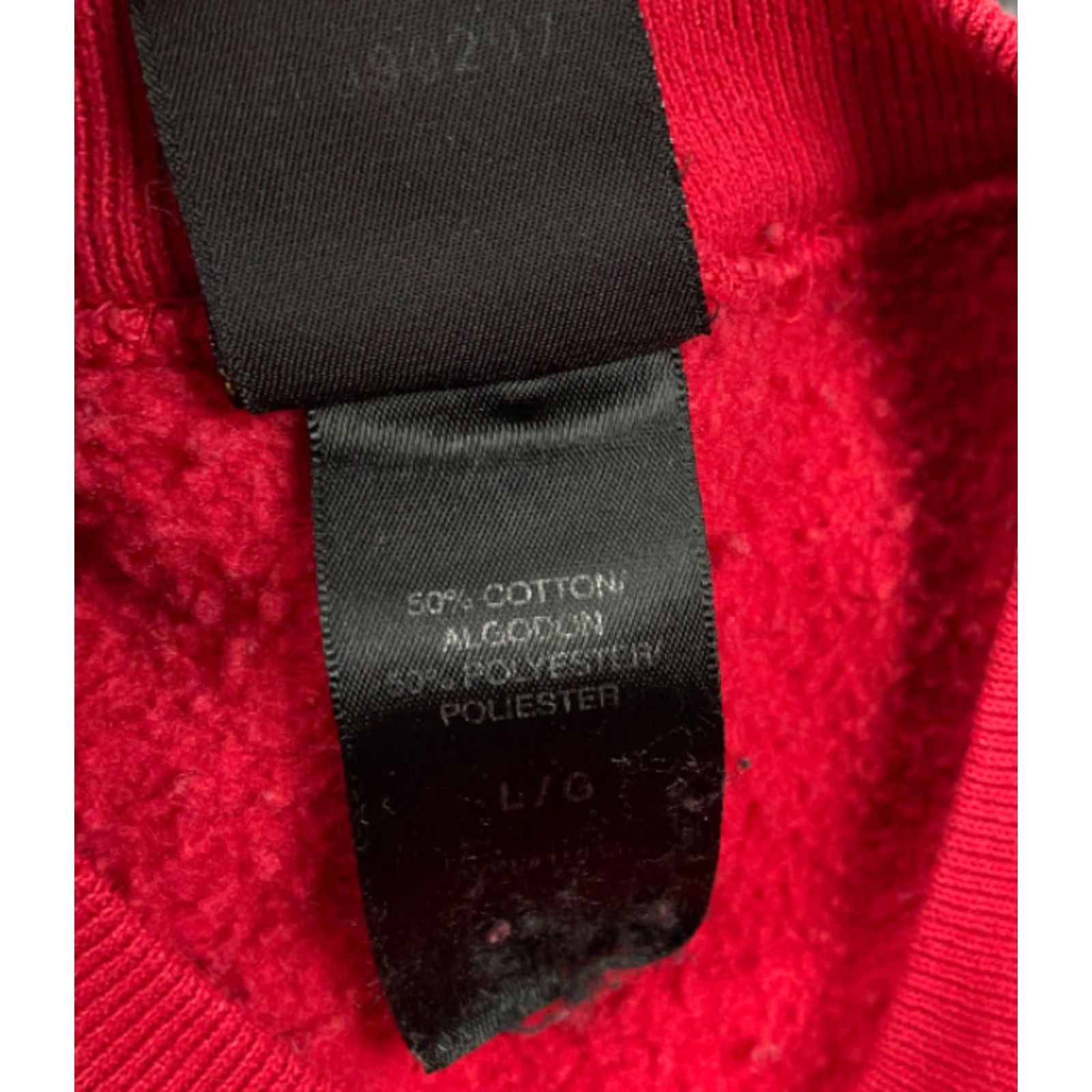 Vintage VINTAGE VTG 90s USA Olympic Red Blank Pullover Sweatshirt Adult Large 50-50 Embroidered Size US L / EU 52-54 / 3 - 6 Thumbnail