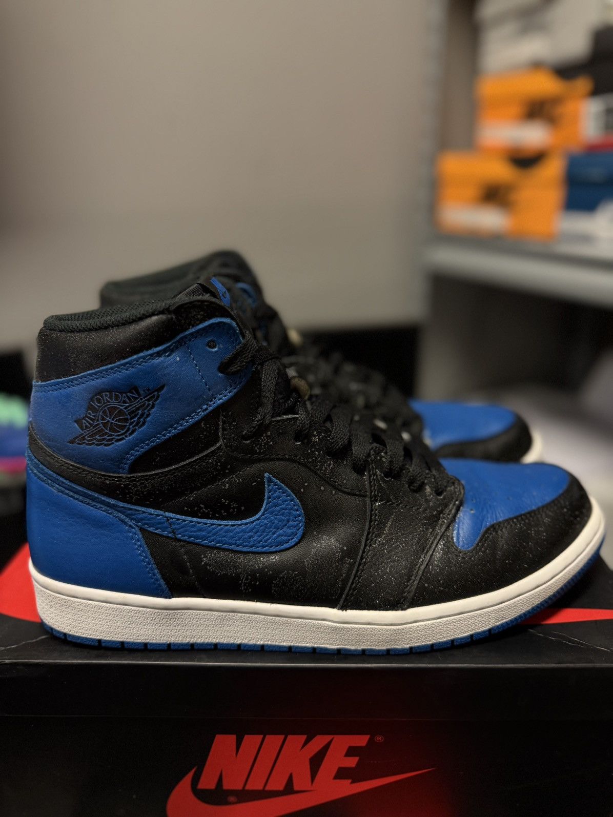 Jordan Brand Jordan 1 High Royal Blue 2016 🧼 W Box Size 12 Size US 12 / EU 45 - 1 Thumbnail