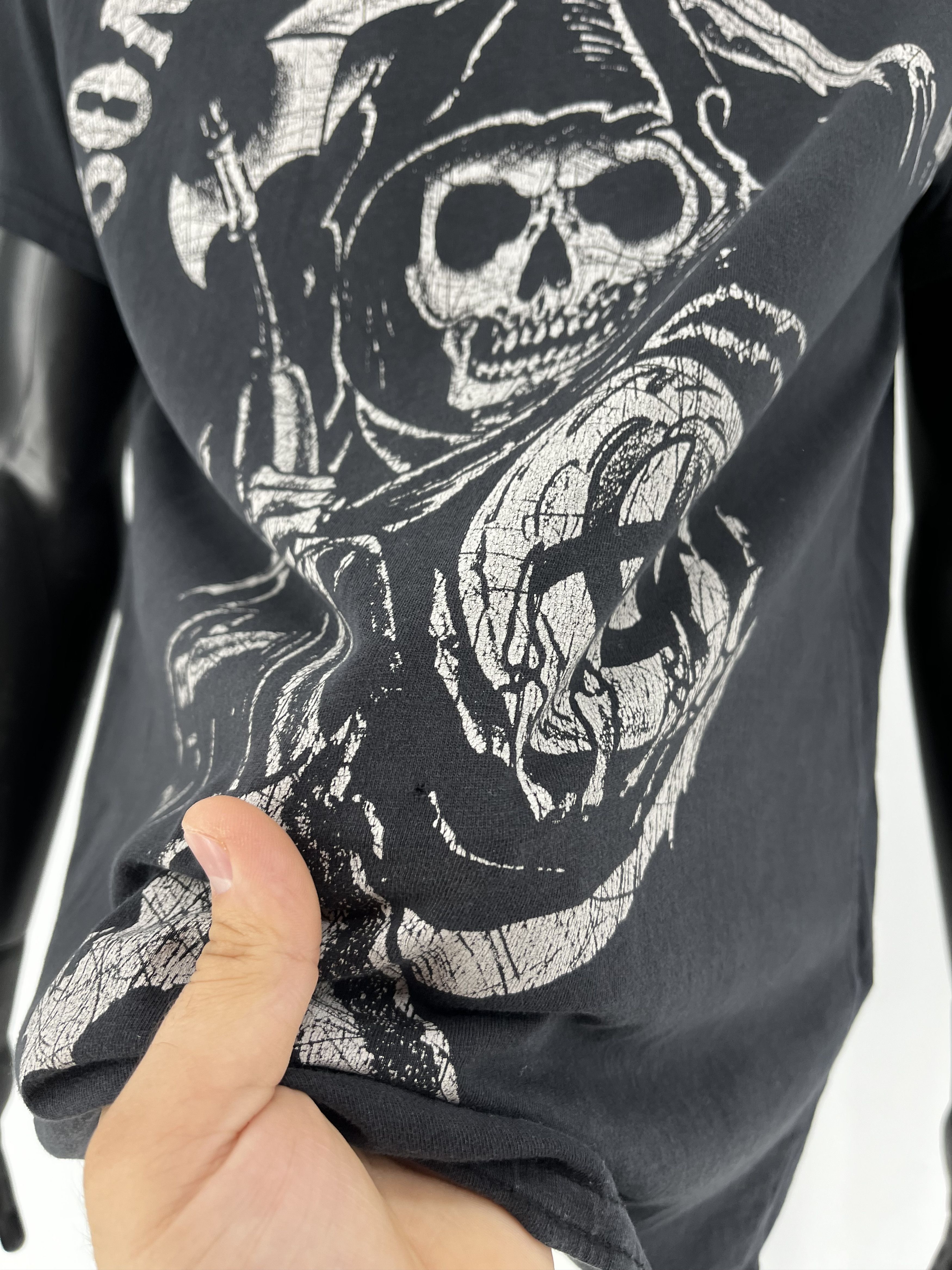 Band Tees × Vintage Vintage SOA Sons Of Anarchy Vintage Band Graphic Tee Faded Size US XL / EU 56 / 4 - 8 Thumbnail