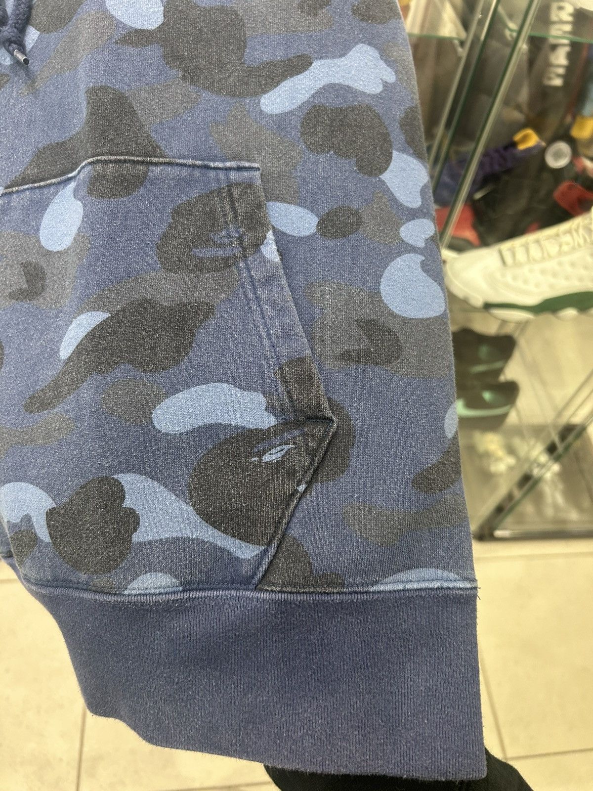 Bape Bape Blue Camo pullover Size US M / EU 48-50 / 2 - 3 Thumbnail