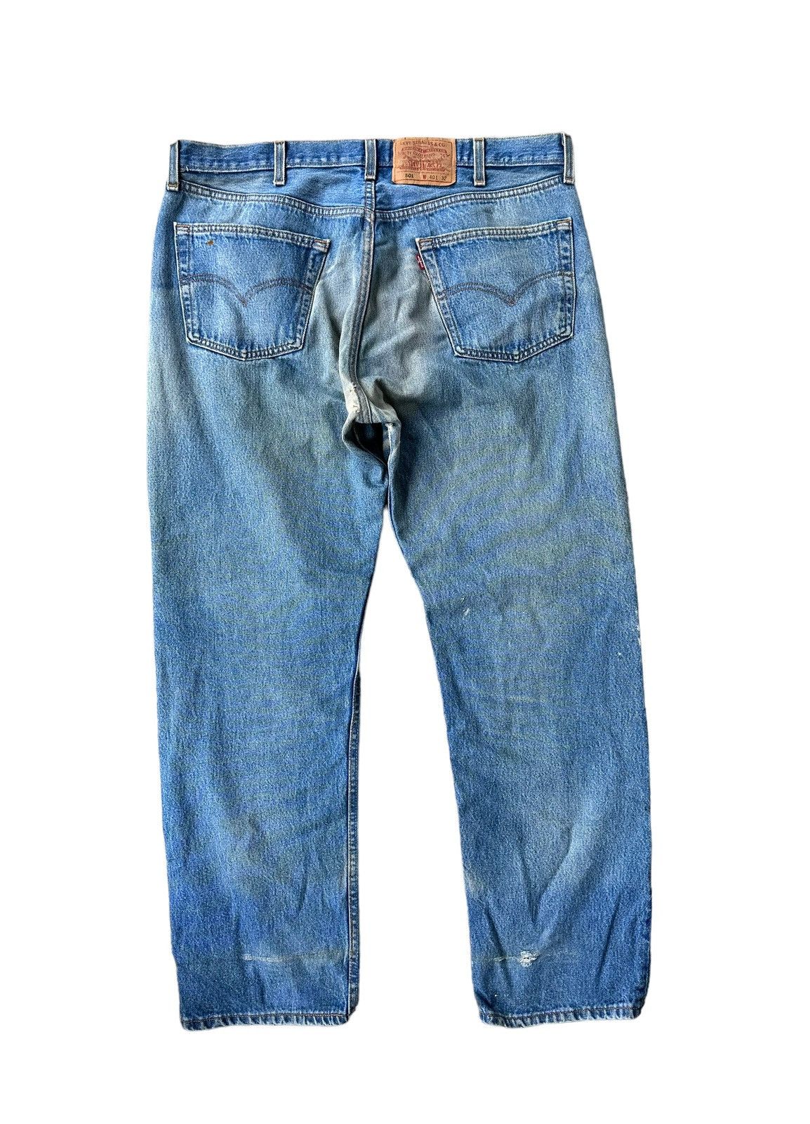 Levi's Vintage 90s Levi’s 501 top button 511 denim jeans Size US 38 / EU 54 - 2 Thumbnail