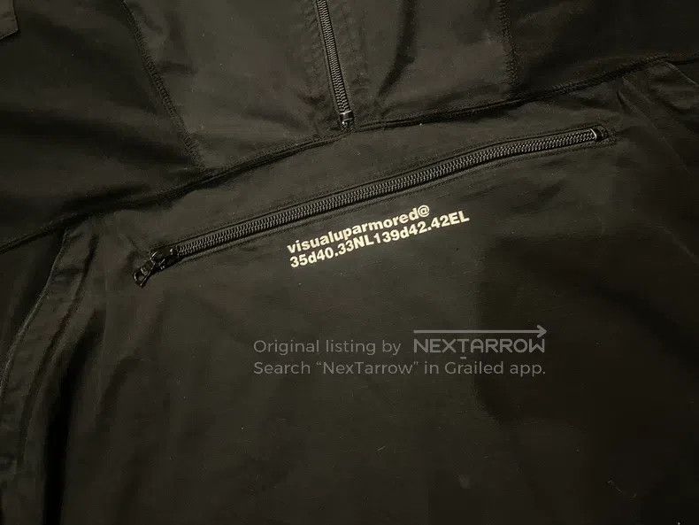 Wtaps Wtaps Nylon Half-zip Waterproof Jacket Size US M / EU 48-50 / 2 - 2 Thumbnail