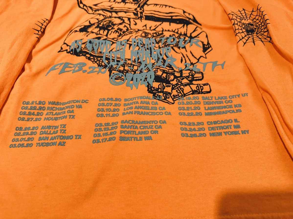 City Morgue City Morgue As Good As Dead Tour L/S Size US XXL / EU 58 / 5 - 6 Thumbnail