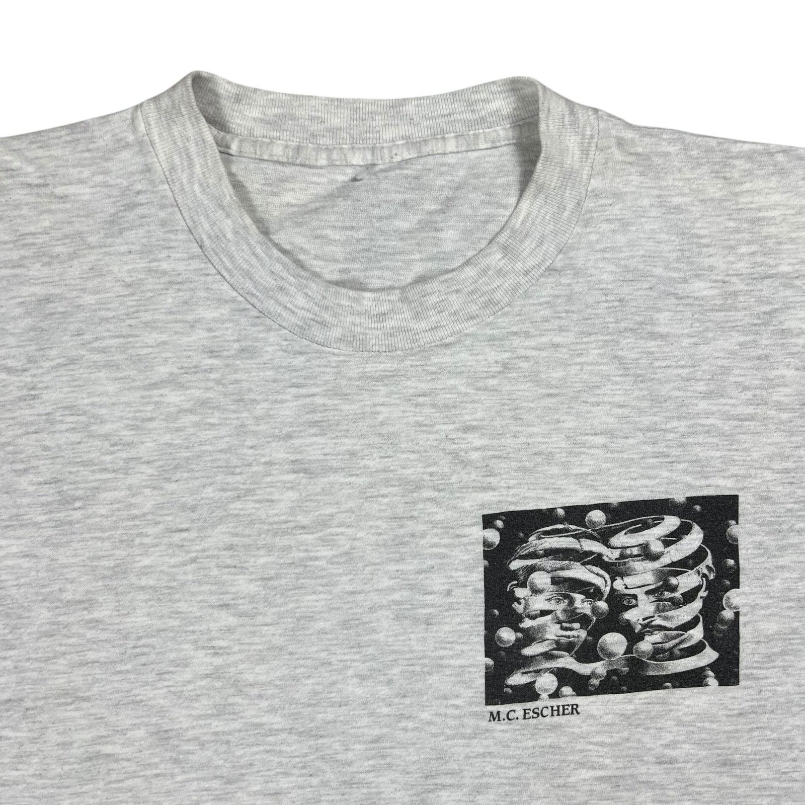 Vintage Vintage 1990 MC Escher Bond of Union art tee (M) Size US M / EU 48-50 / 2 - 3 Thumbnail