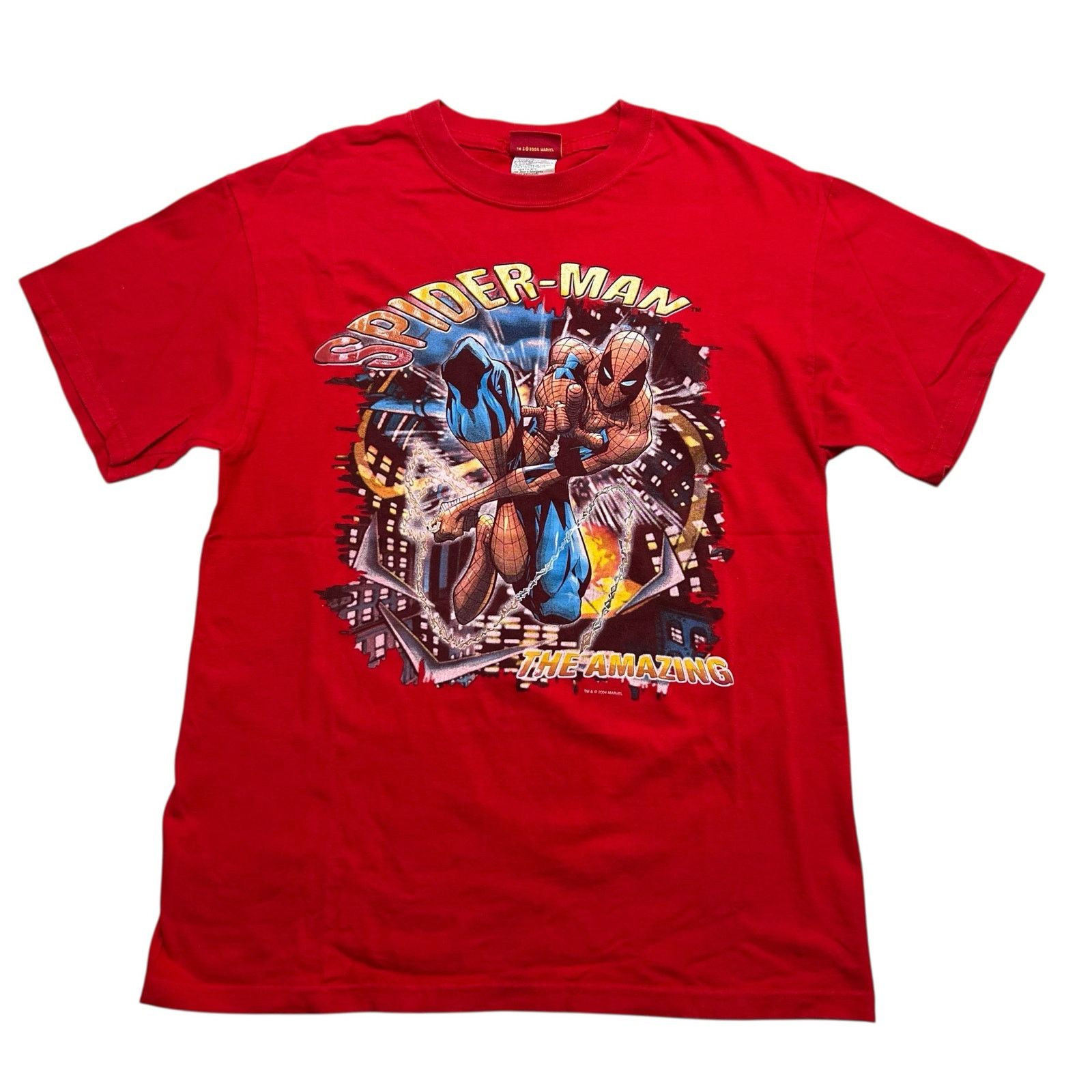 Marvel Comics Vintage Marvel Spider-Man The Amazing Graphic T-Shirt Red M Size US M / EU 48-50 / 2 - 1 Thumbnail