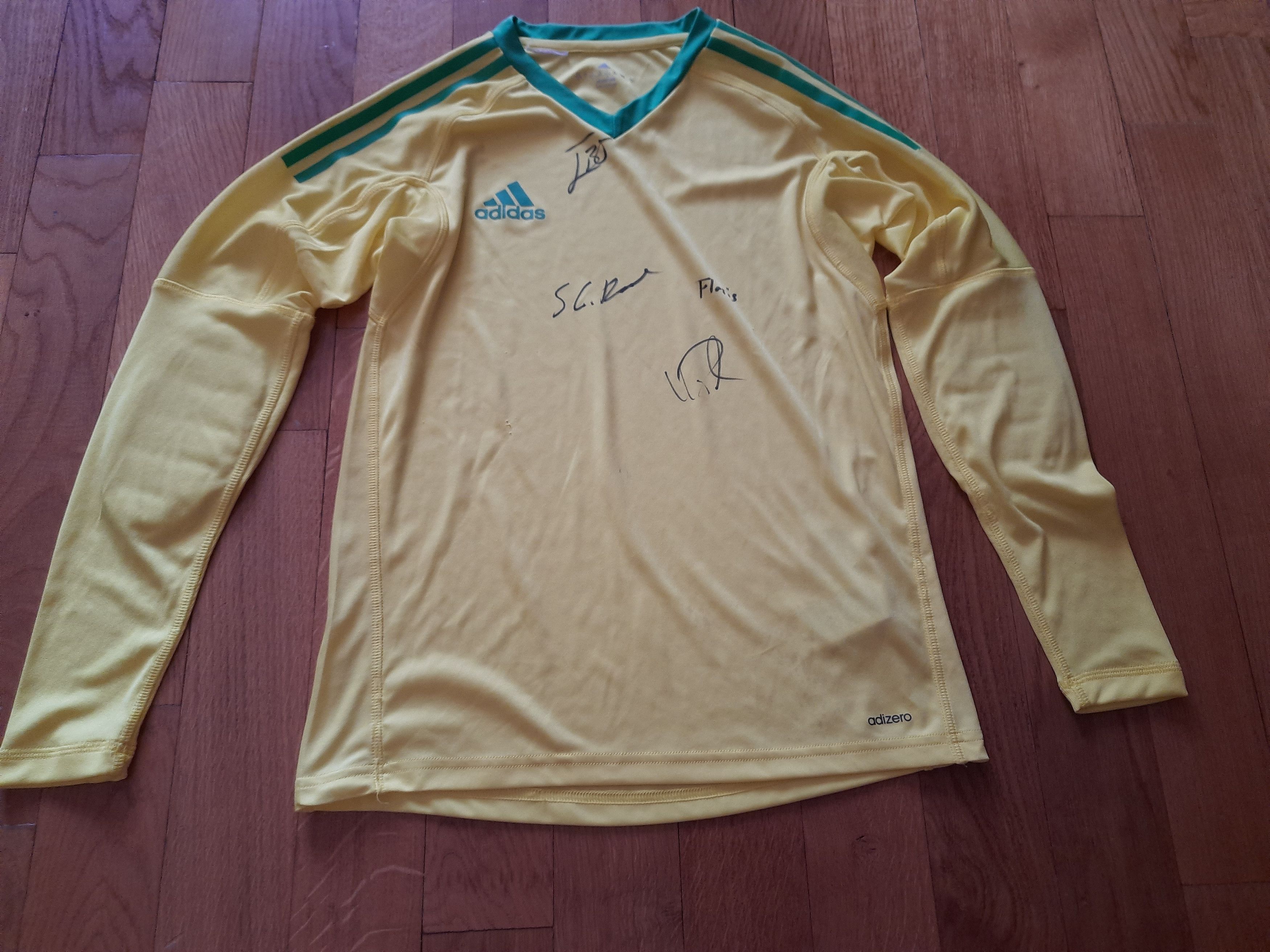 Sports Specialties Brazil Goalkeeper Soccer Jersey Football Size US S / EU 44-46 / 1 - 2 Thumbnail