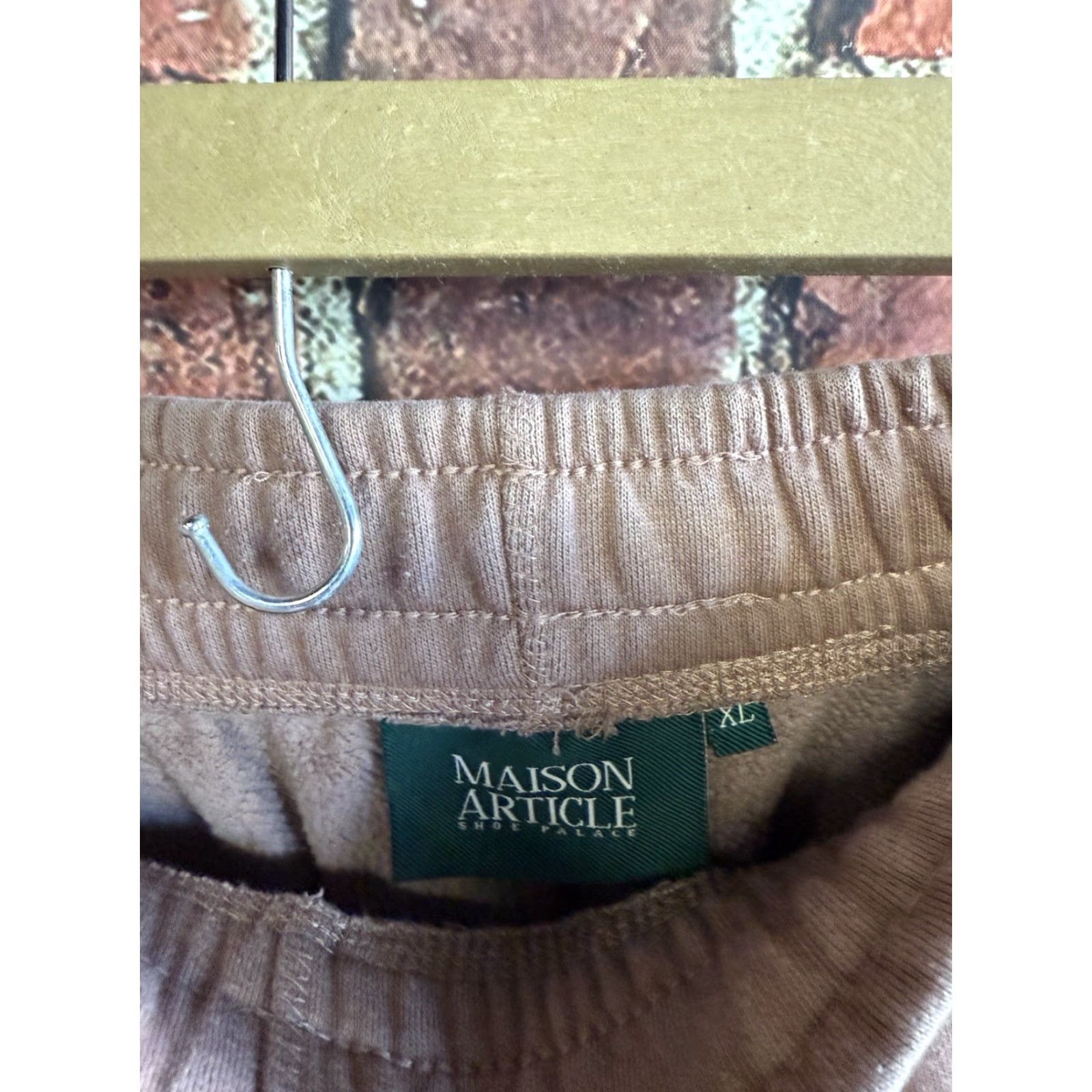 Vintage Maison Article Jogger Pants Mens XL Athletic Purple Sweatpants Activewear Size US 36 / EU 52 - 3 Thumbnail