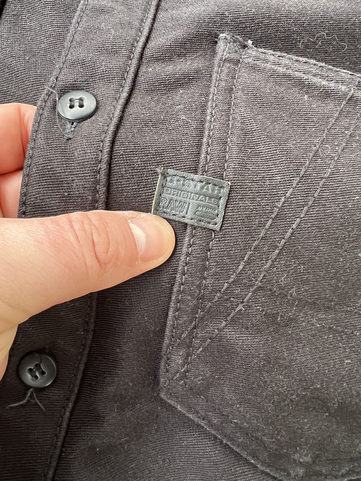 G-Star G-Star Raw Denim Shirt Size US L / EU 52-54 / 3 - 3 Thumbnail