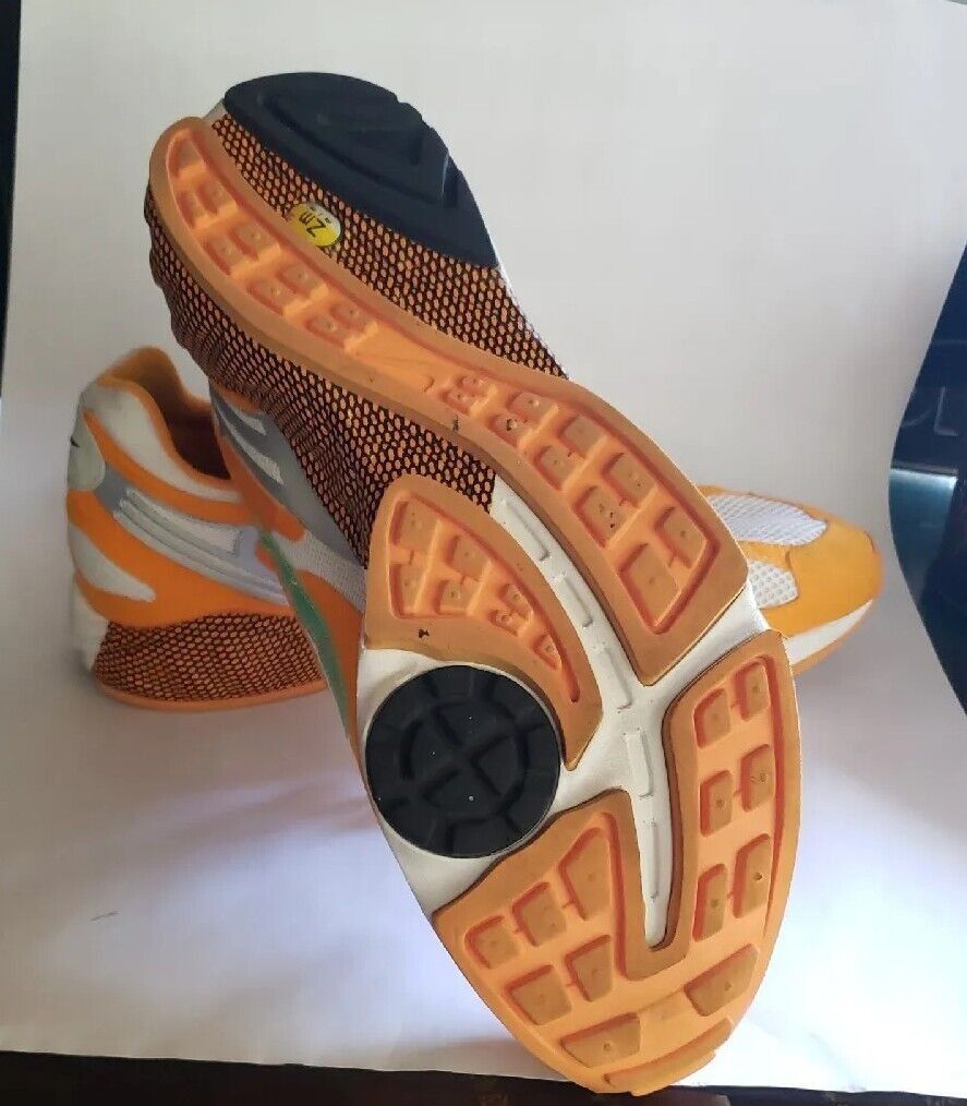 Nike Nike Air Ghost Racer Orange Peel pre owned Size US 12 / EU 45 - 4 Thumbnail