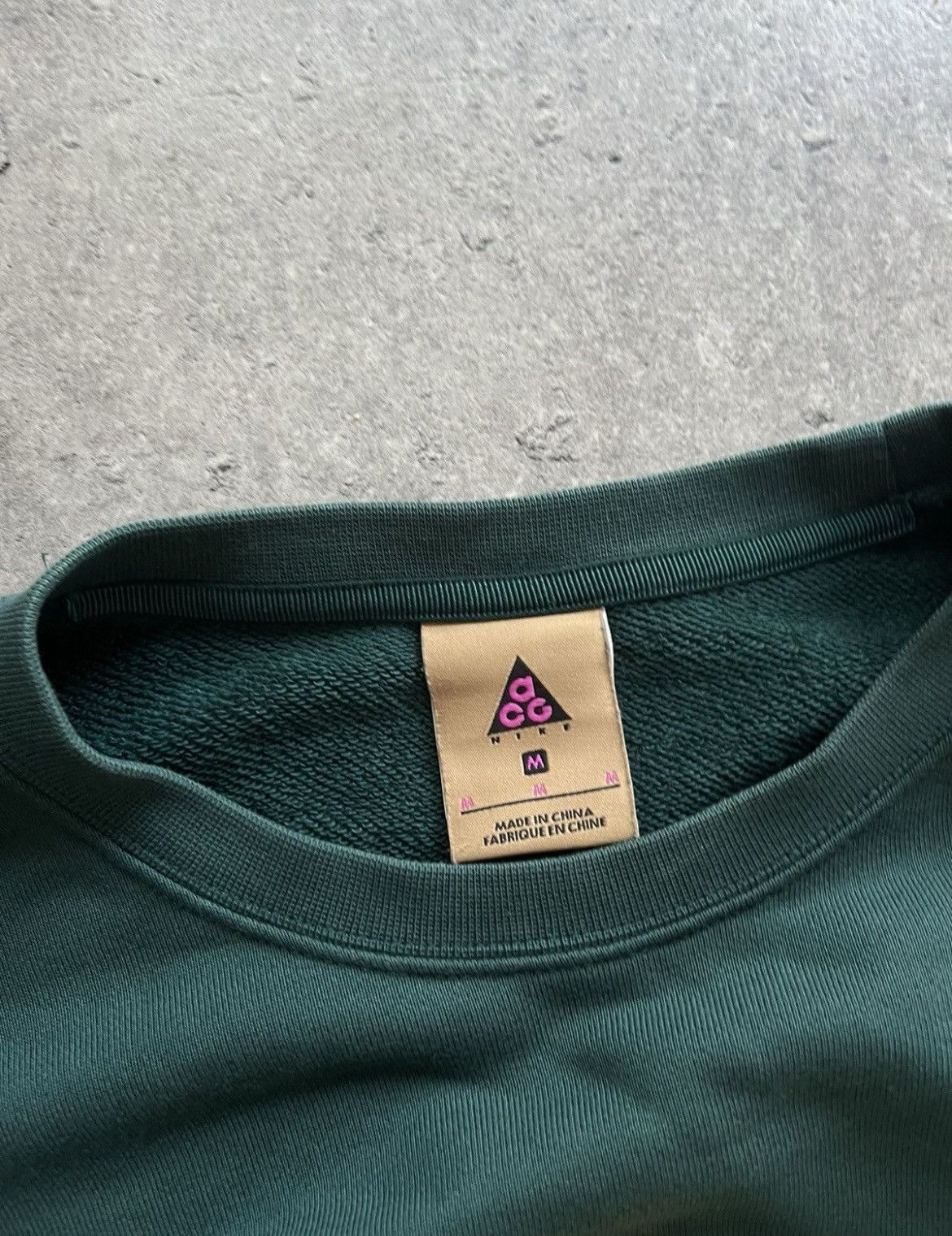 Nike ACG × Vintage Sweatshirt Nike ACG Big Logo Streetwear Drip Y2K Style Size US M / EU 48-50 / 2 - 5 Thumbnail