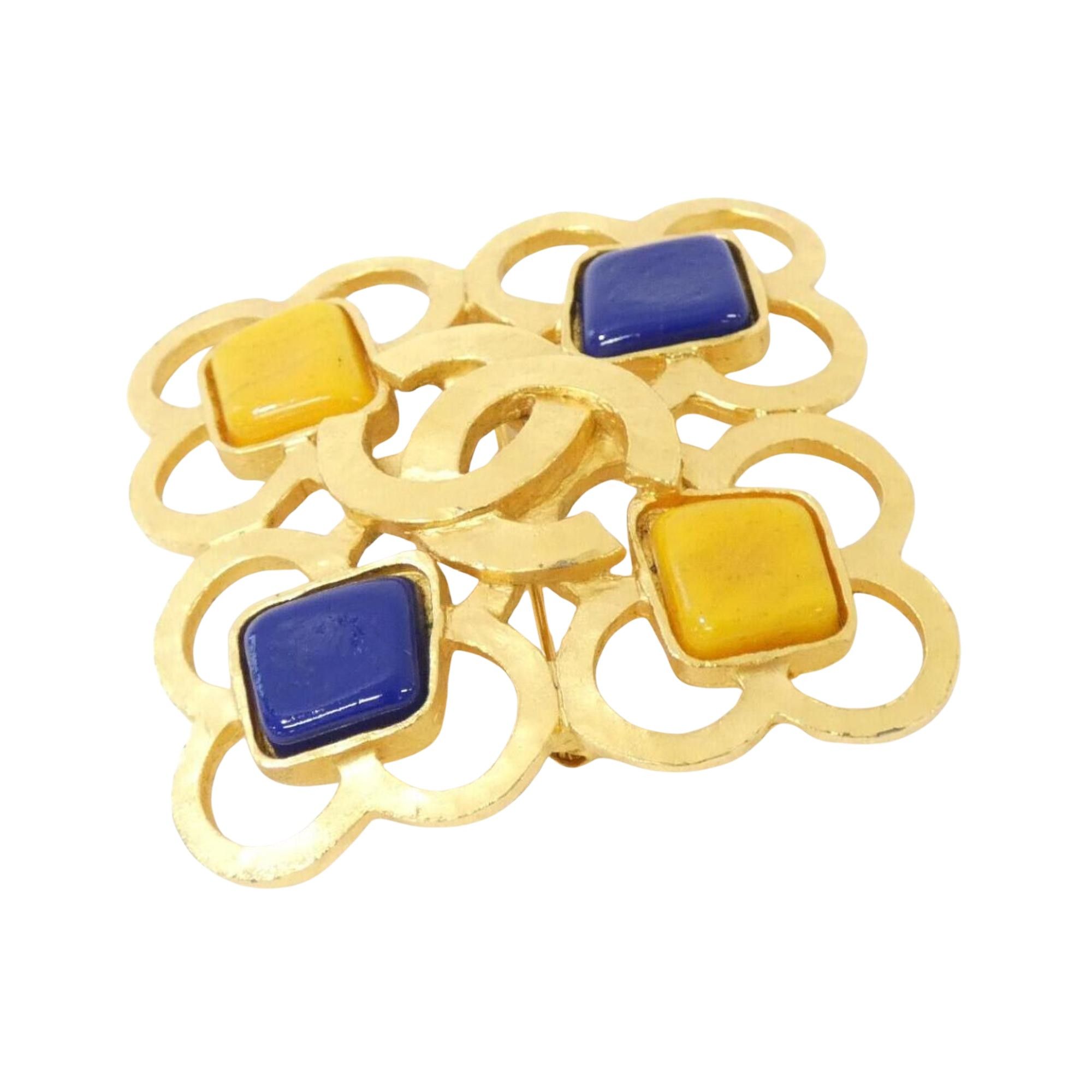 Chanel Chanel Gripoix brooch Size ONE SIZE - 1 Thumbnail