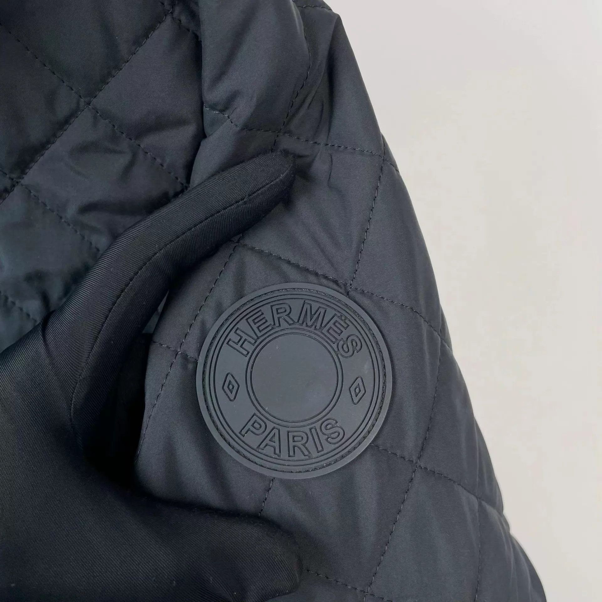 Hermes Hermès cotton jacket S black no accessories Size S / US 4 / IT 40 - 9 Thumbnail