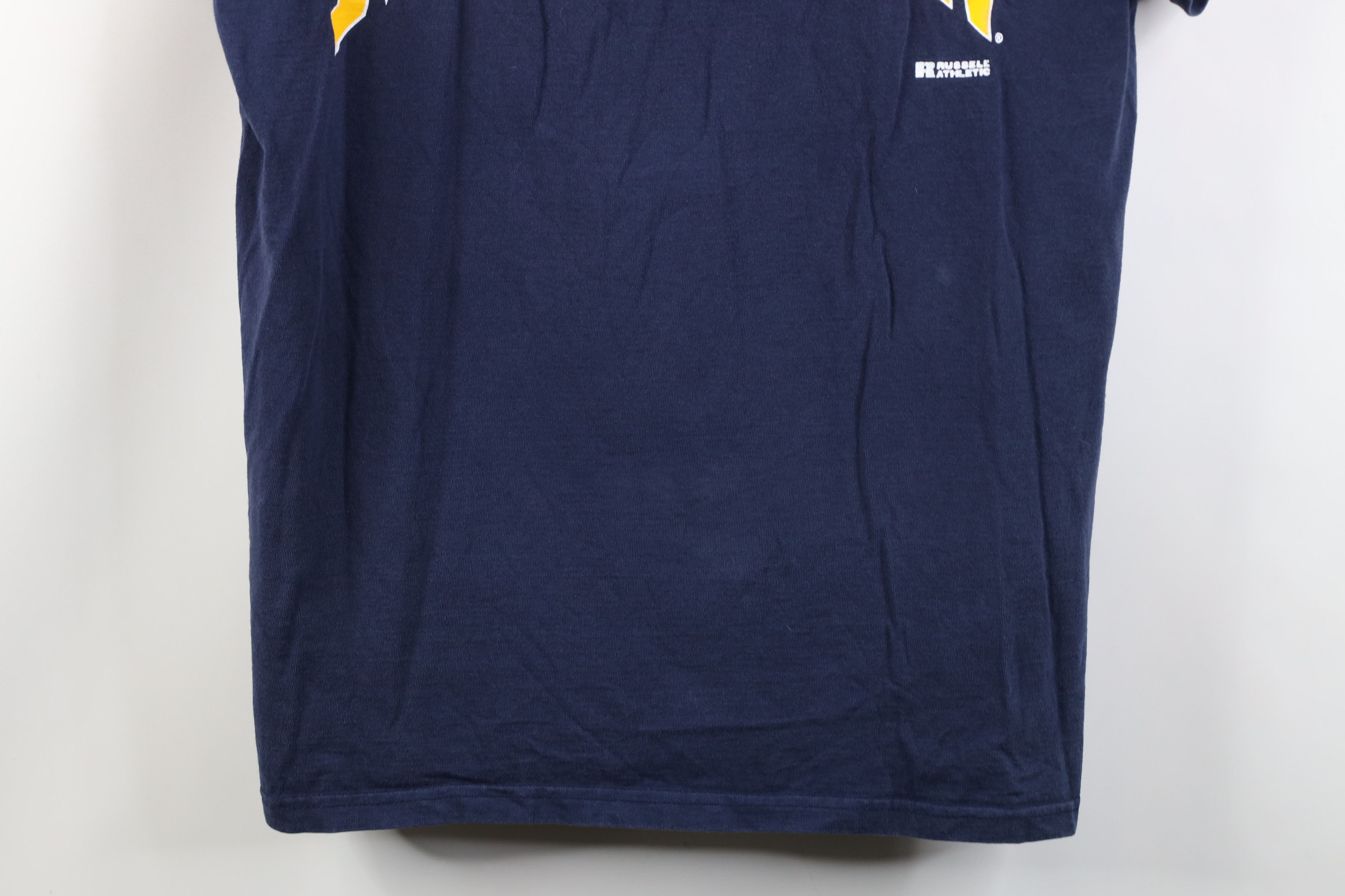 Russell Athletic Vintage 90s Russell Athletic University of Michigan T-Shirt Size US L / EU 52-54 / 3 - 3 Thumbnail