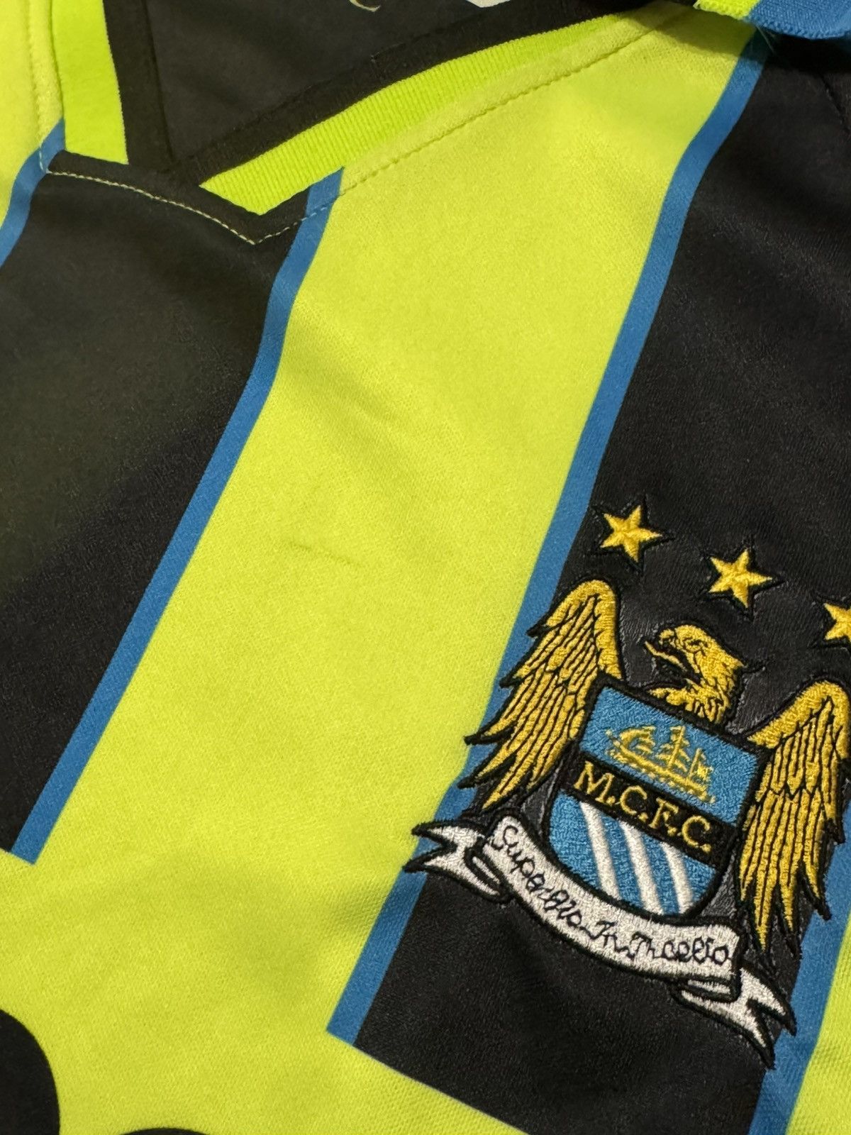 Kappa 🔷Retro Kappa Manchester City 1998/99 Soccer jersey🔷 Size US M / EU 48-50 / 2 - 4 Thumbnail