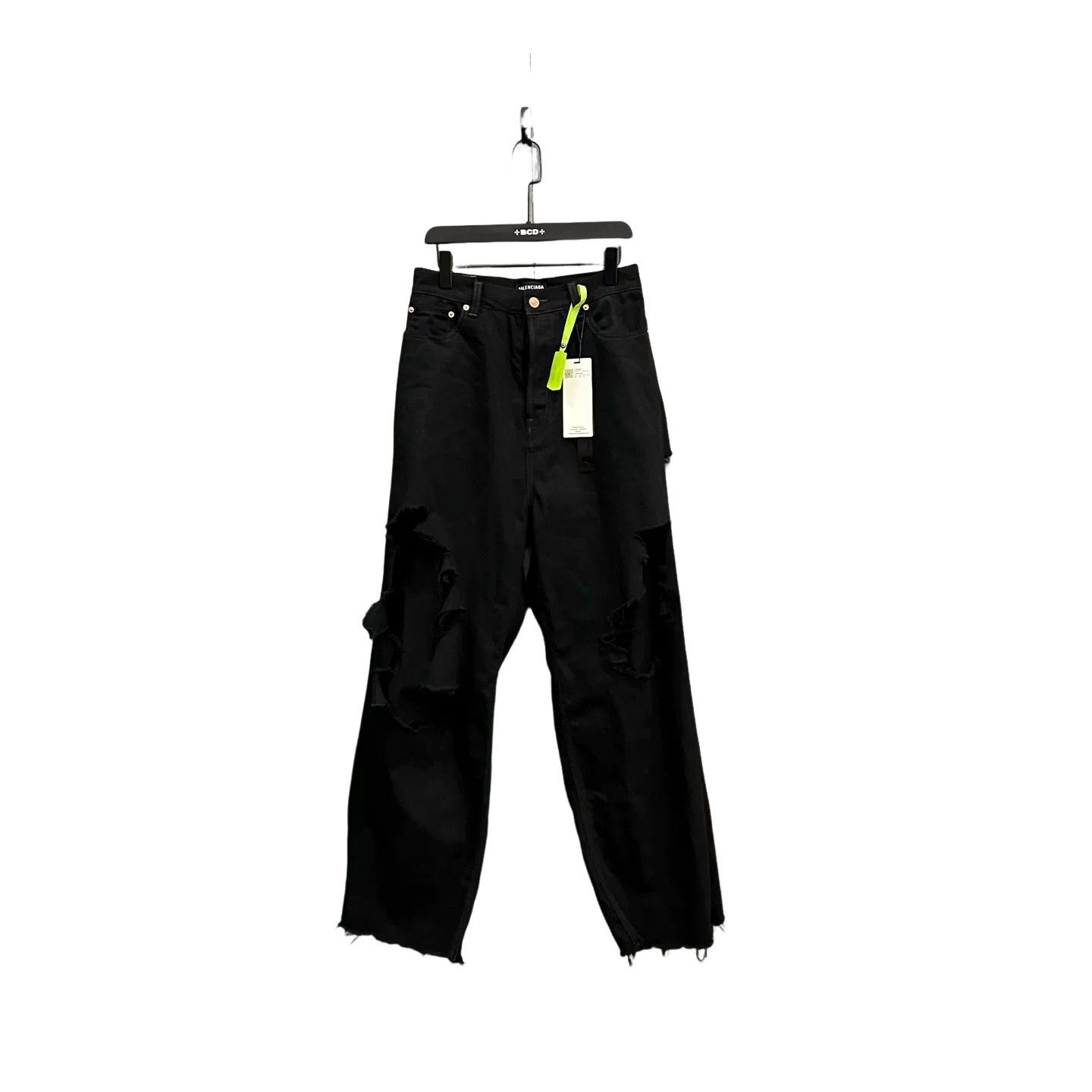 Balenciaga Balenciaga Distressed Denim Jeans S Size US 30 / EU 46 - 1 Thumbnail