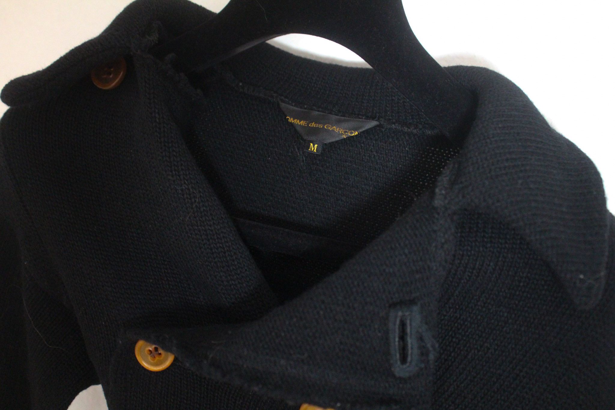 Comme des Garcons AD 2002 Aysmmetrical Deconstructed Double Breasted Wool Size M / US 6-8 / IT 42-44 - 4 Thumbnail