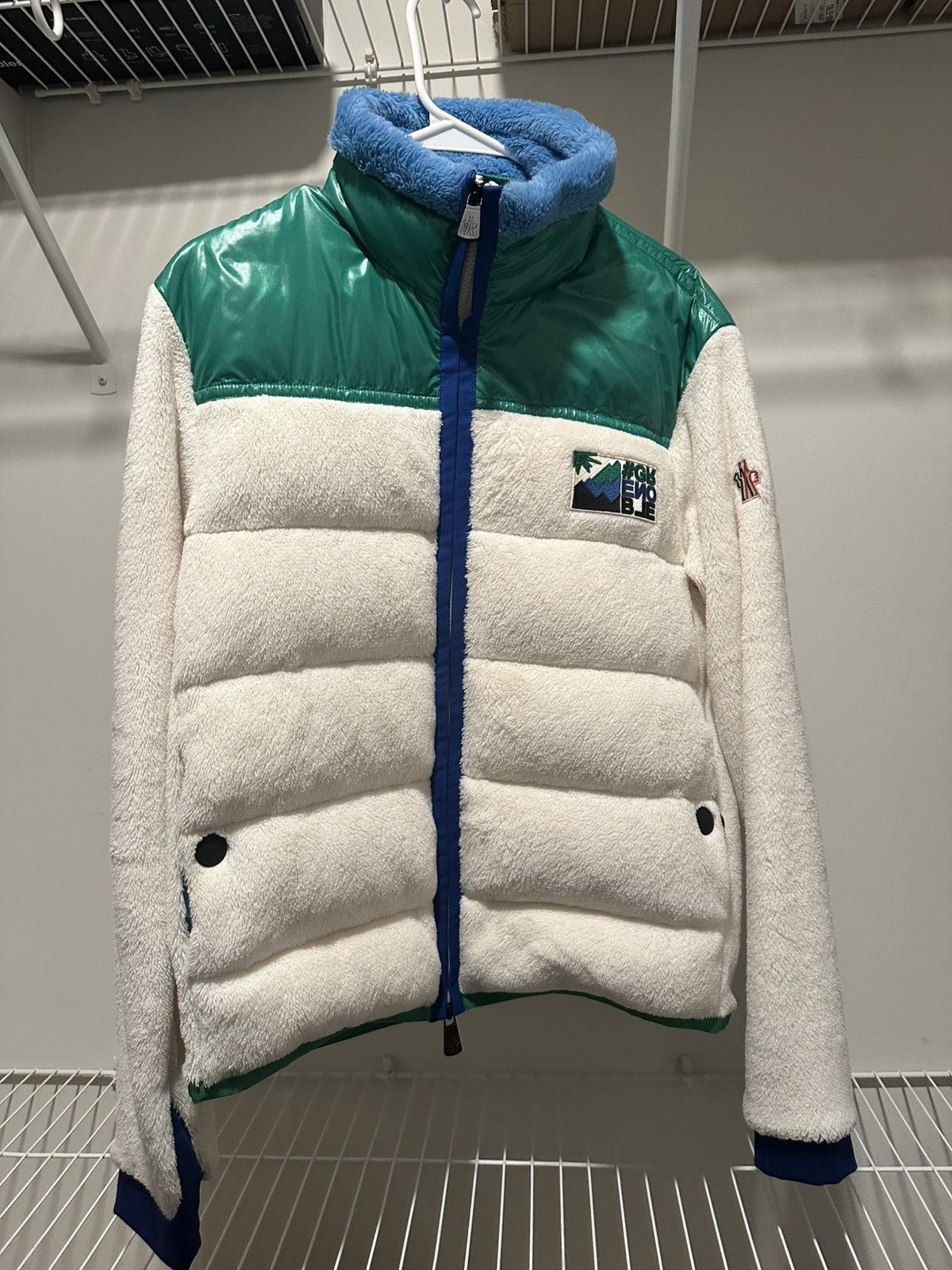 Moncler Moncler Grenoble Fur Sweatsuit White/Green/Blue Size US S / EU 44-46 / 1 - 5 Thumbnail