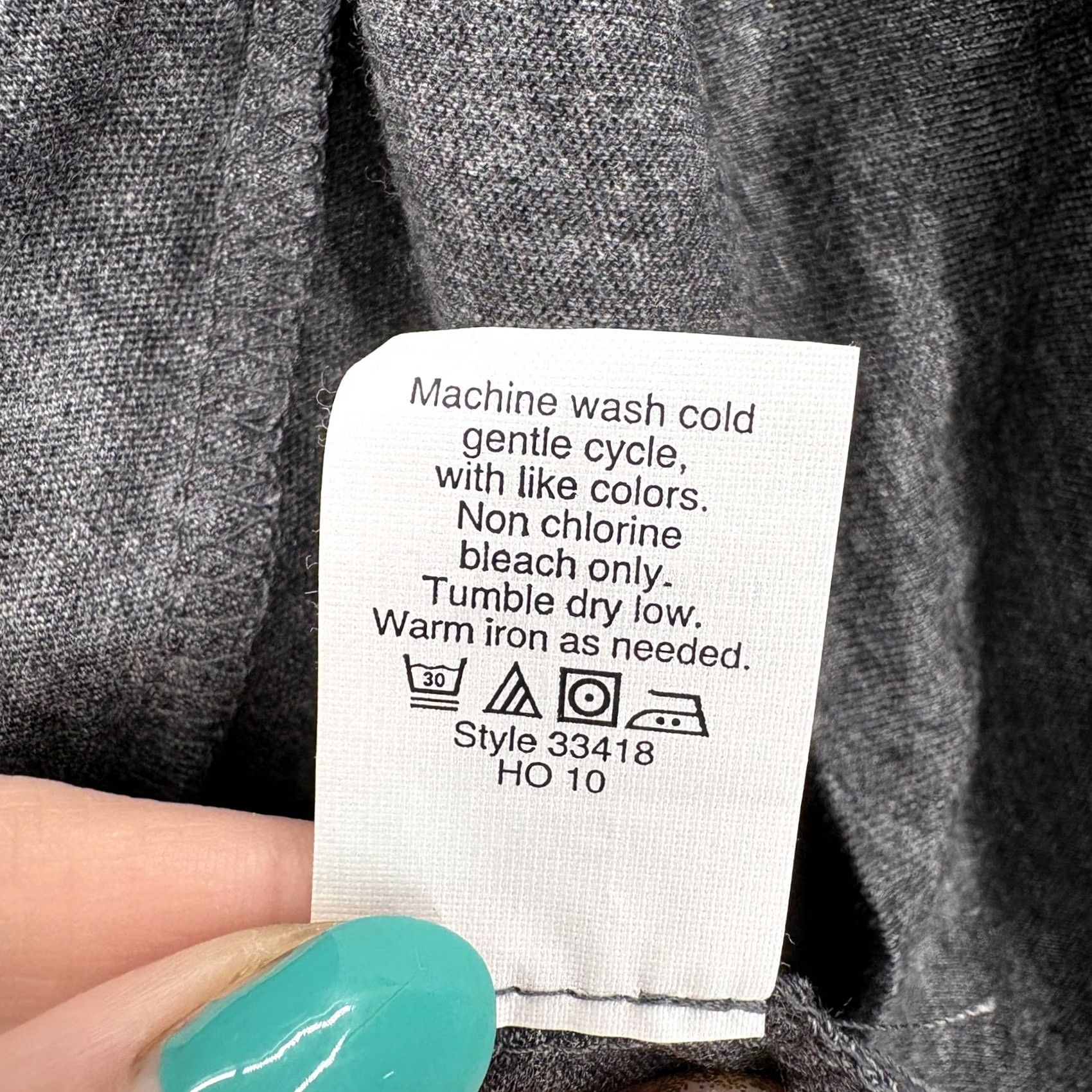 J.Crew J.CREW Cardigan Womens XL Gray Cotton Modal Open Front Pockets Knit NWT Sweater Size XL / US 12-14 / IT 48-50 - 7 Thumbnail