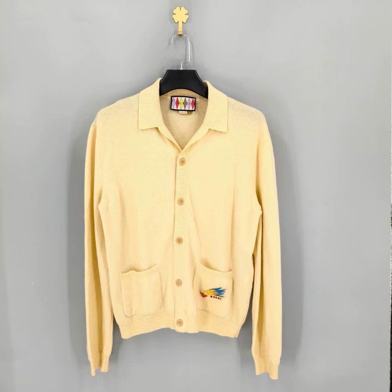 Gucci GucciPatched solid color wool sweater knitwear 2503-Nextarr Size US L / EU 52-54 / 3 - 1 Thumbnail