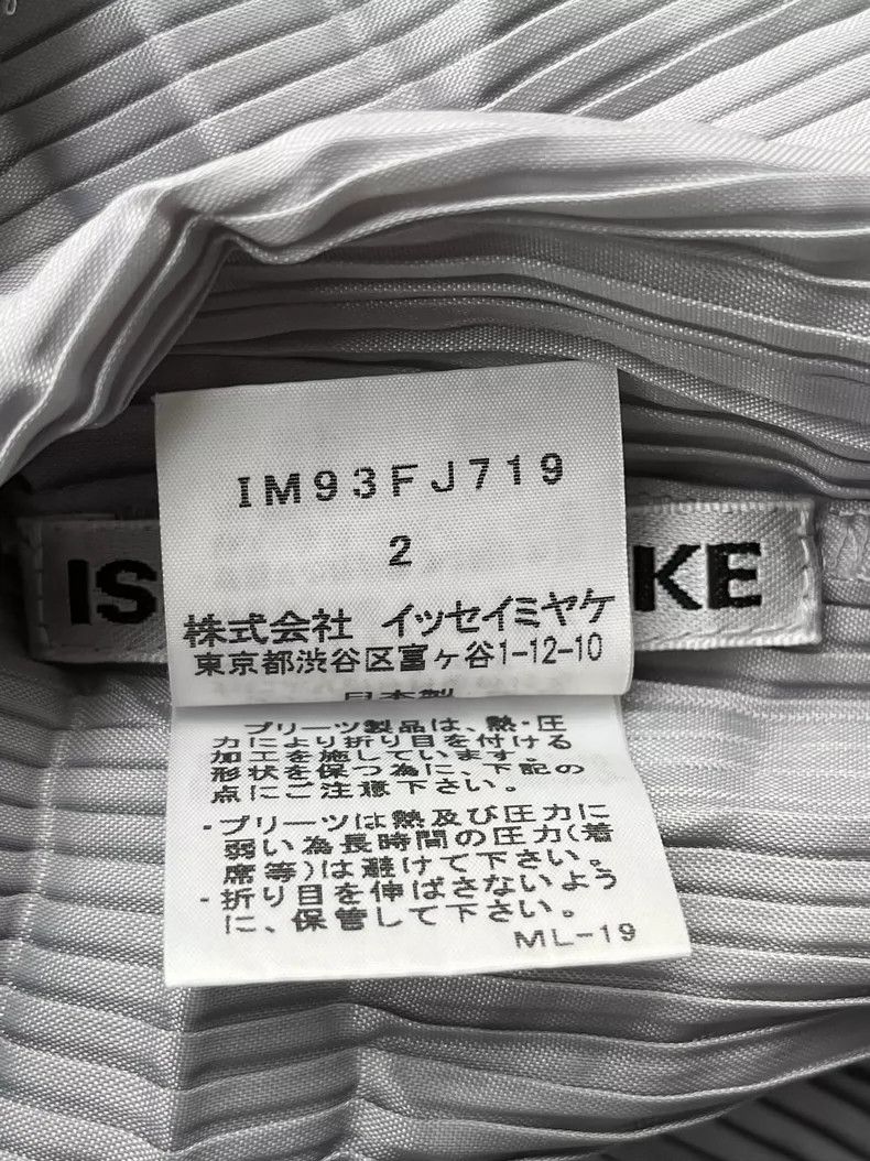 Issey Miyake Issey Miyake size:2 Grey main line stepped pleated short-s Size S / US 4 / IT 40 - 7 Thumbnail