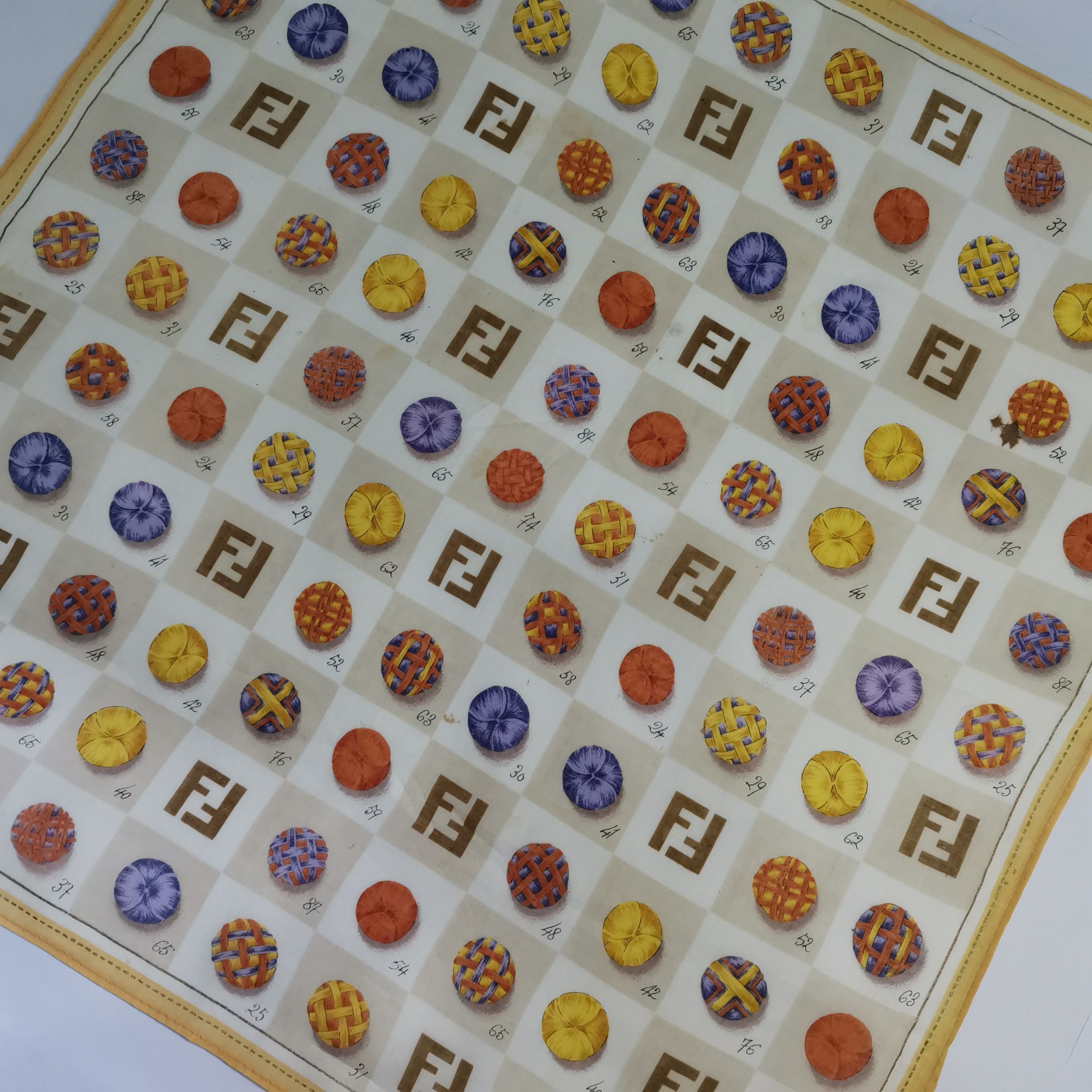 Fendi FENDI HANDKERCHIEF/ BANDANA/ SCARF Size ONE SIZE - 4 Thumbnail
