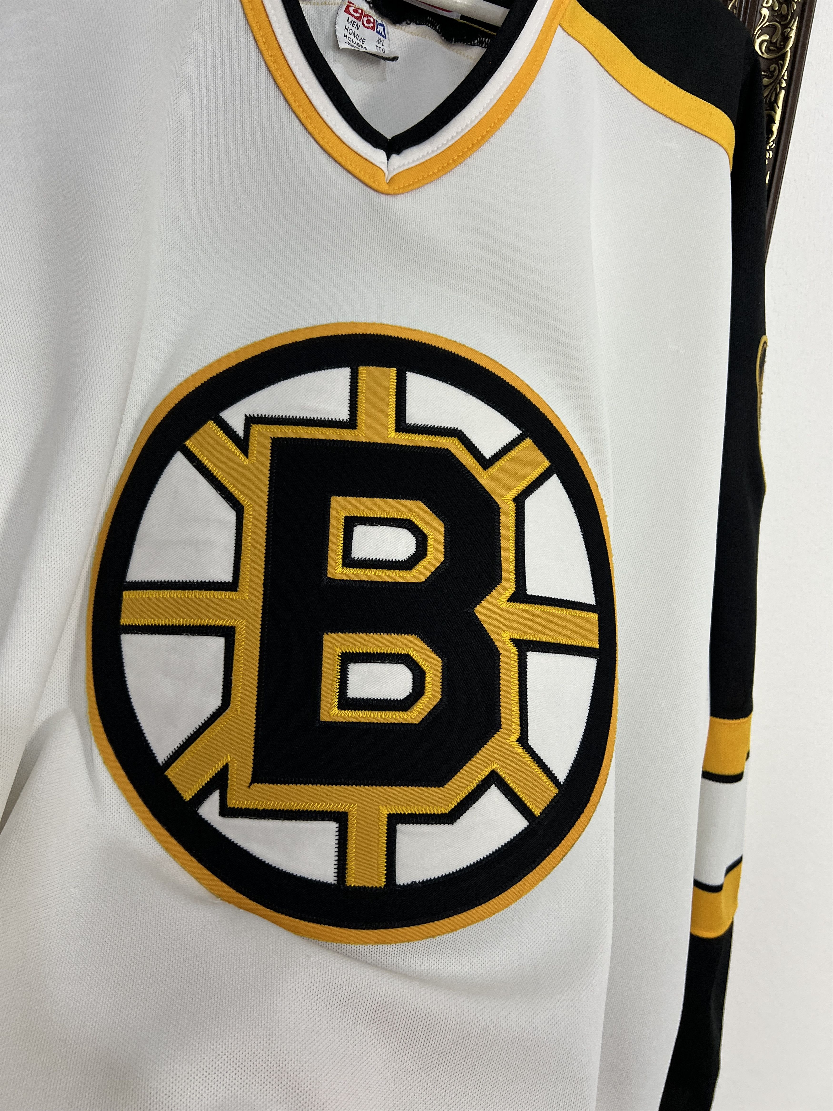 Ccm CCM Boston Bruins Vintage Ice Hockey Jersey Trikot Rare Size US XXL / EU 58 / 5 - 4 Thumbnail