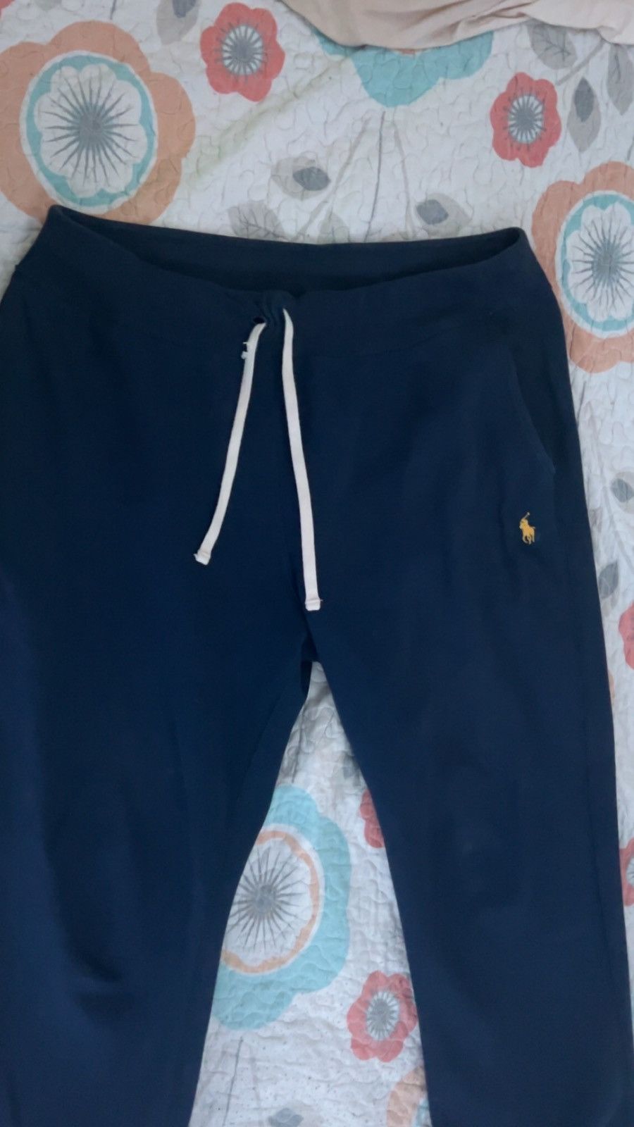 Polo Ralph Lauren Navy Blue Polo Sweatpants Size US 35 - 2 Thumbnail