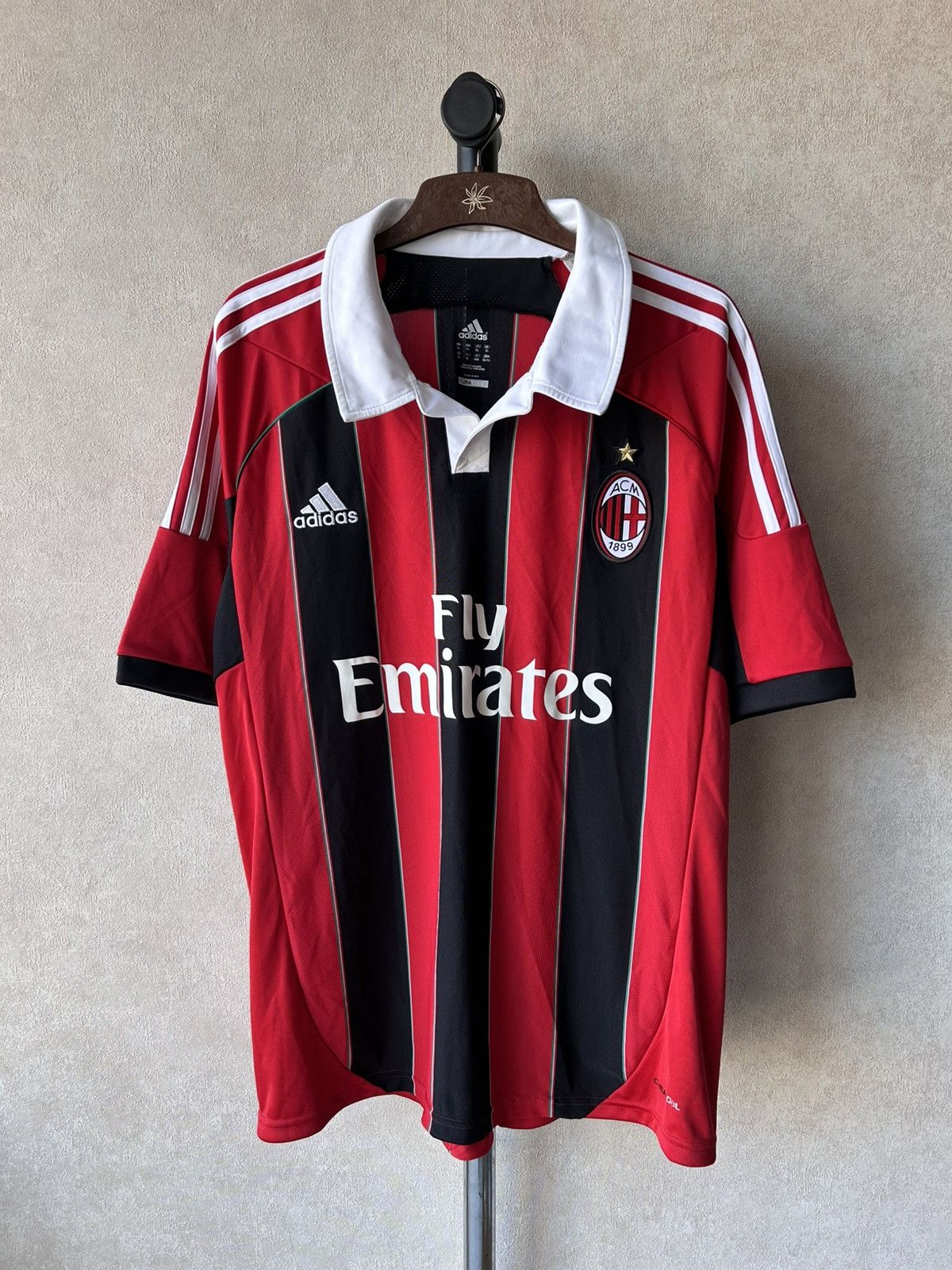 Adidas Y2K AC Milan Romancenko 2012/13 Soccer Jersey Size US XL / EU 56 / 4 - 1 Thumbnail