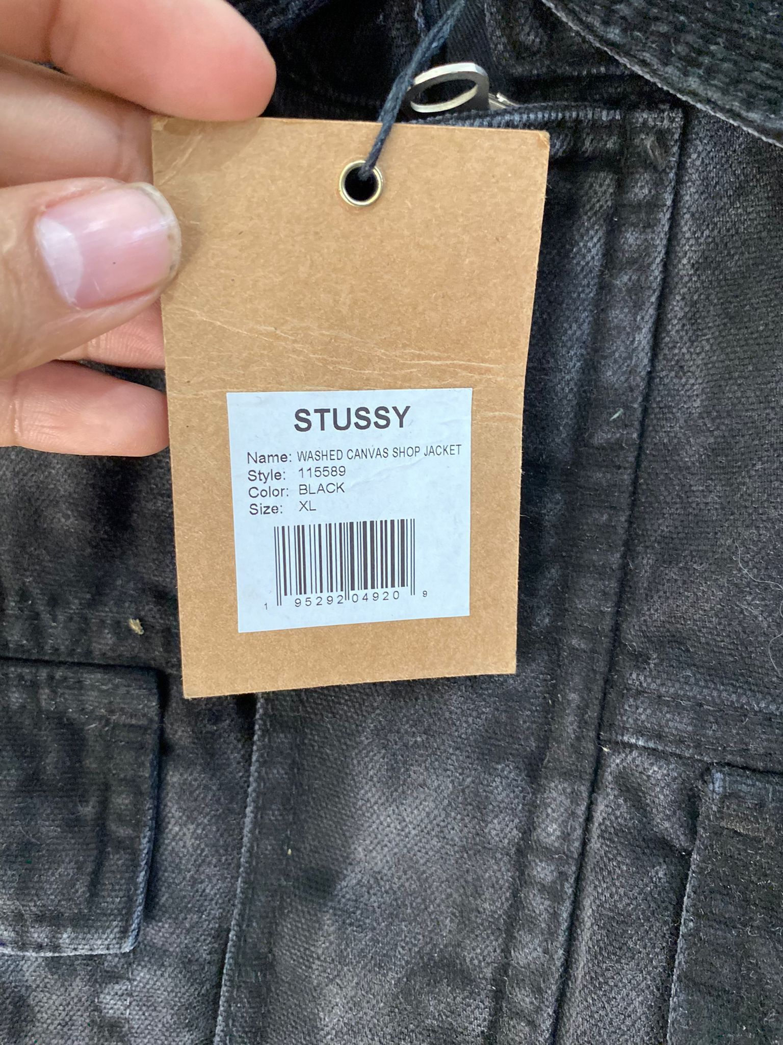 Stussy Washed Canvas Shop Jacket Size US XL / EU 56 / 4 - 12 Thumbnail