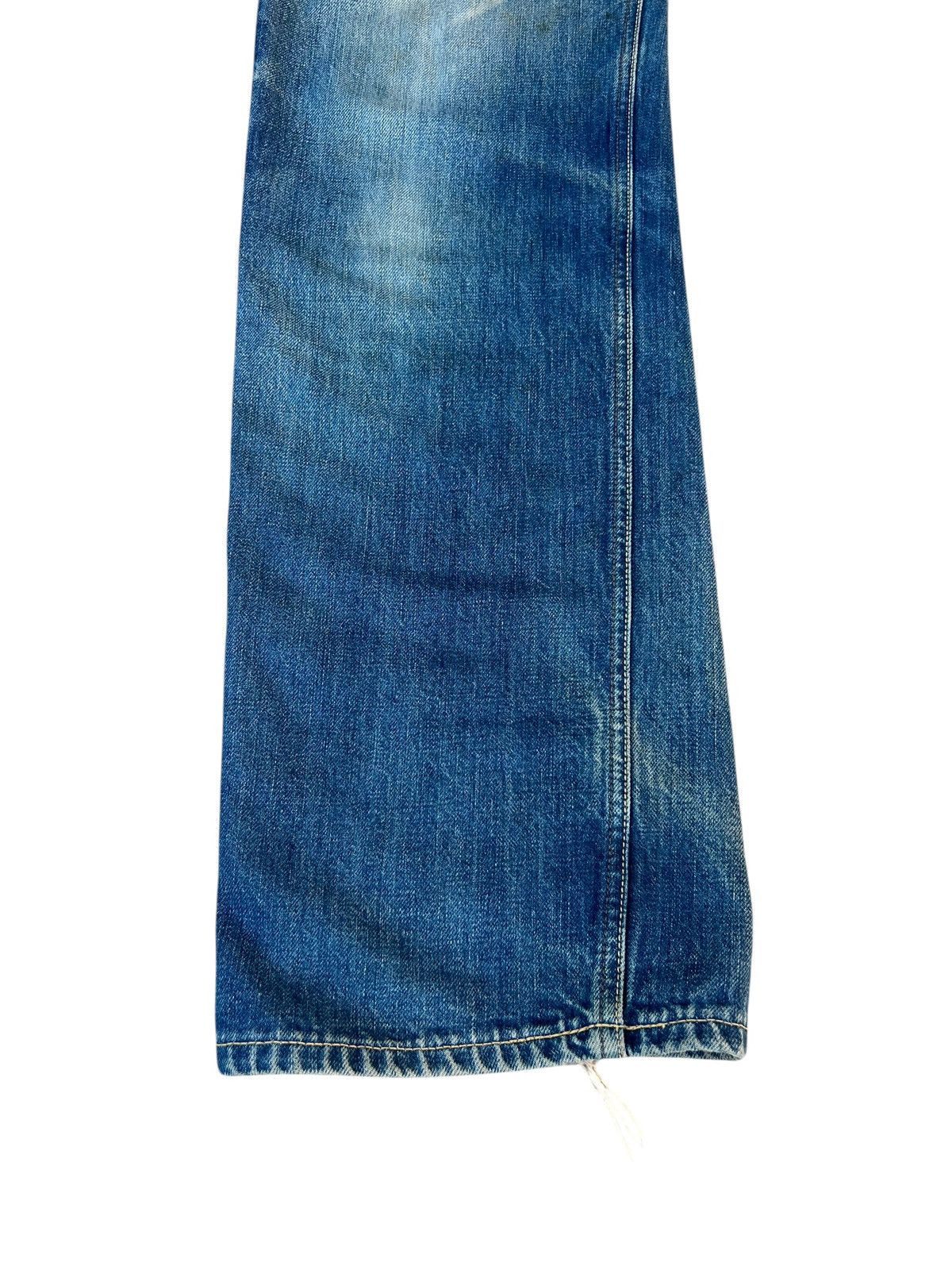 Lee Dirty Mud Stains Denim 90s Lee WW2 Model Selvedge Jeans Size US 32 / EU 48 - 10 Thumbnail