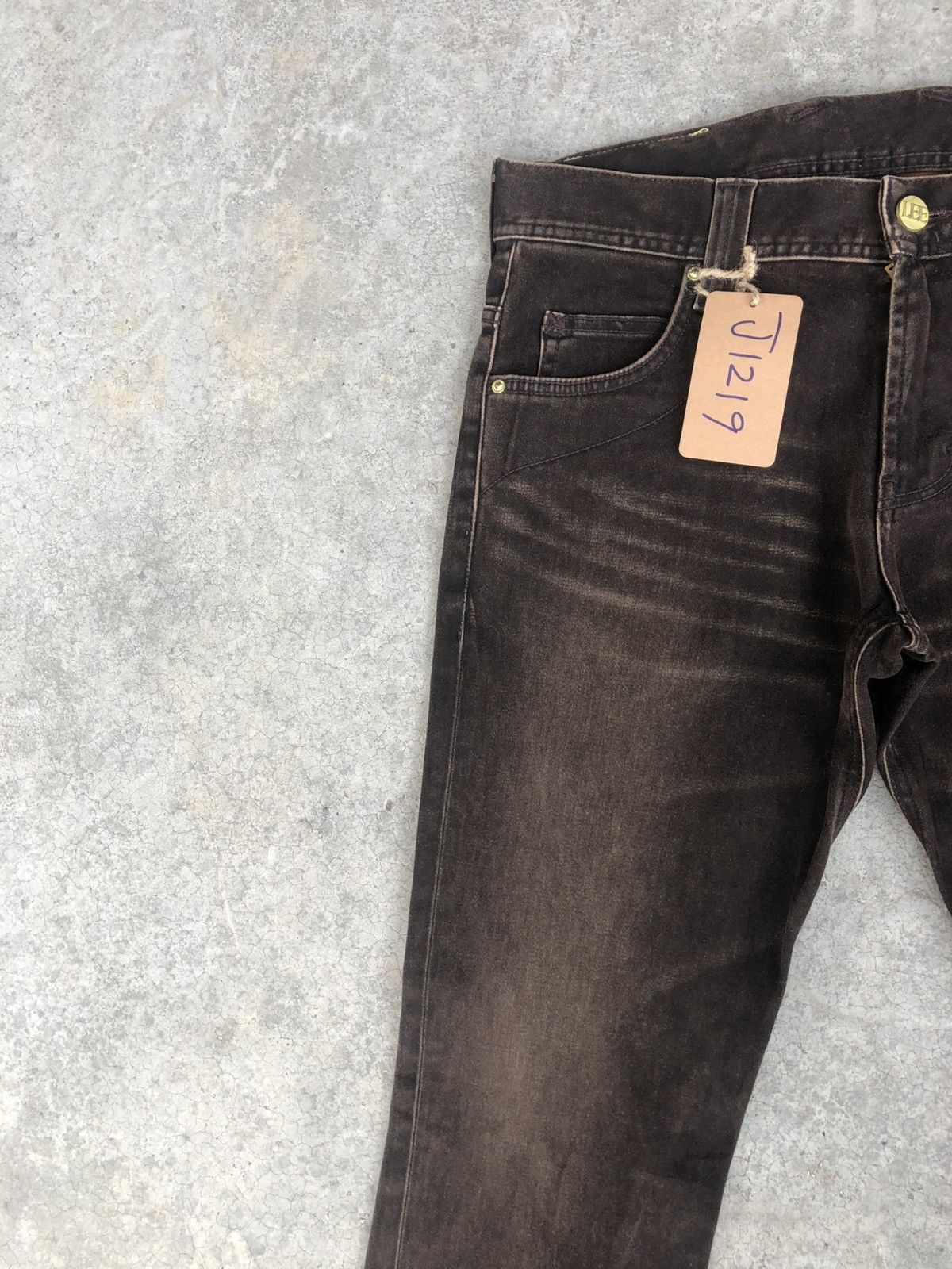 Lee Japanese Lee Flared Jeans Distressed Suede Size US 32 / EU 48 - 4 Thumbnail