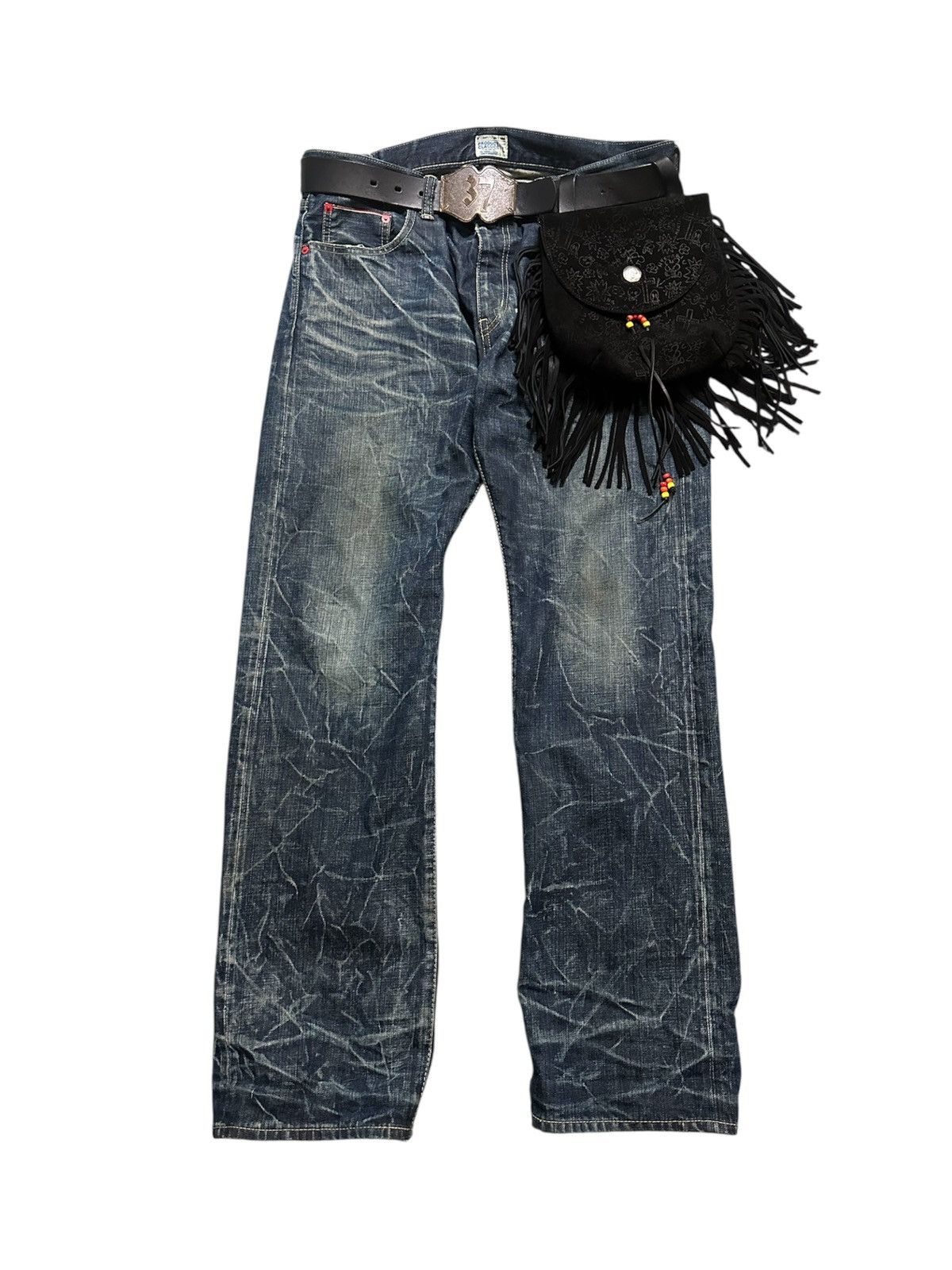 Hysteric Glamour Hysteric Glamour Fringe Leather Side Pocket Bag Size ONE SIZE - 3 Thumbnail