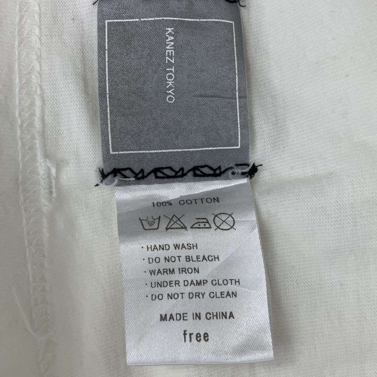 Chocolate × Japanese Brand CHOCOLATE CLUB Print KANEZ Japanese Brand White Shirt Size US M / EU 48-50 / 2 - 7 Thumbnail