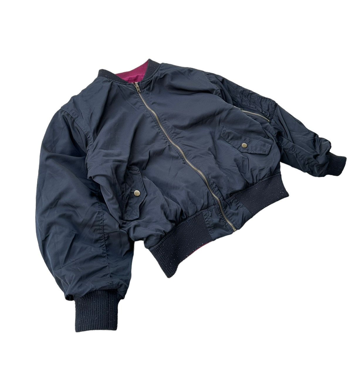 Japanese Brand Ingni reversible bomber jacket Size US M / EU 48-50 / 2 - 8 Thumbnail