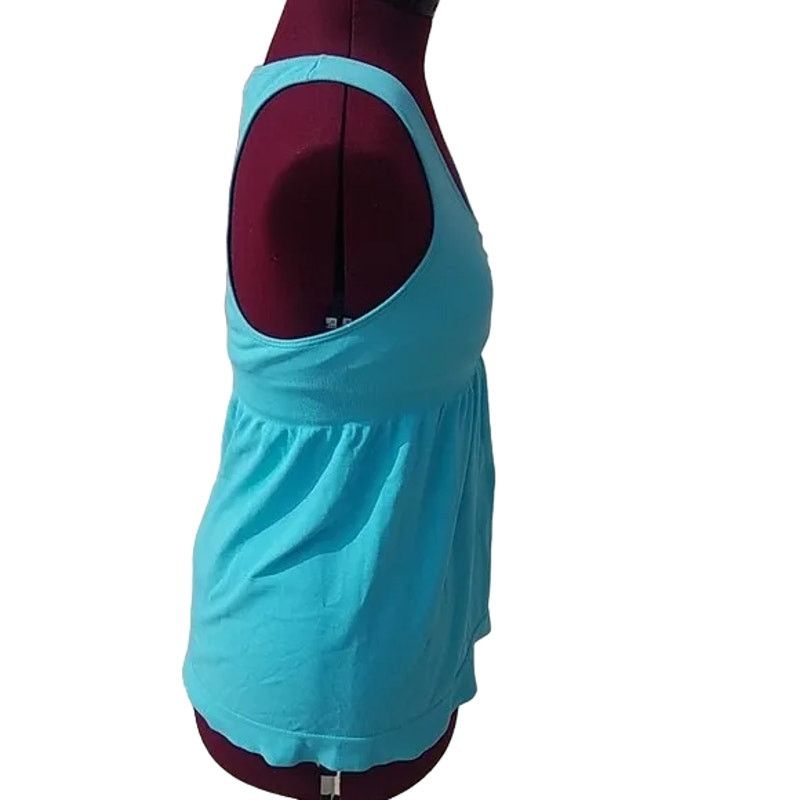 Athleta Athleta Tank Top Women M Blue Athletic Compression Flare Size M / US 6-8 / IT 42-44 - 2 Thumbnail